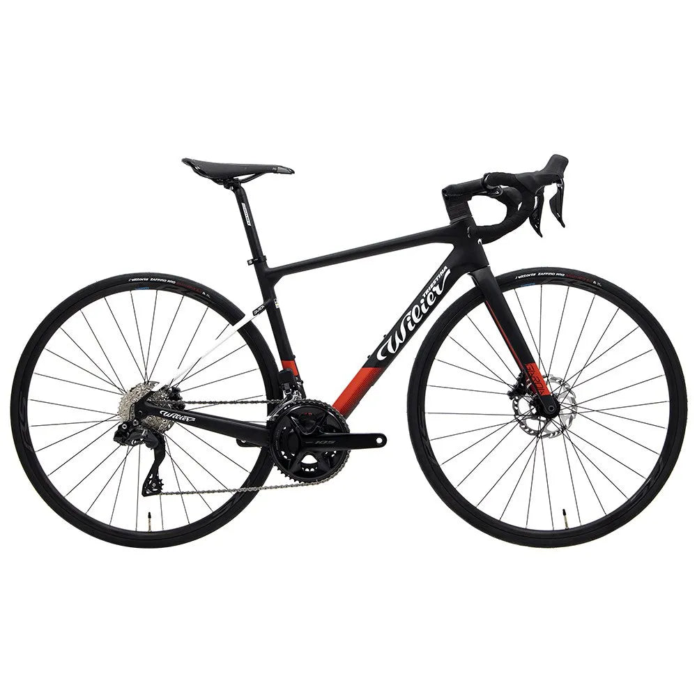 Dviratis Wilier Garda Disc 105DI2 2x12 / Black Red