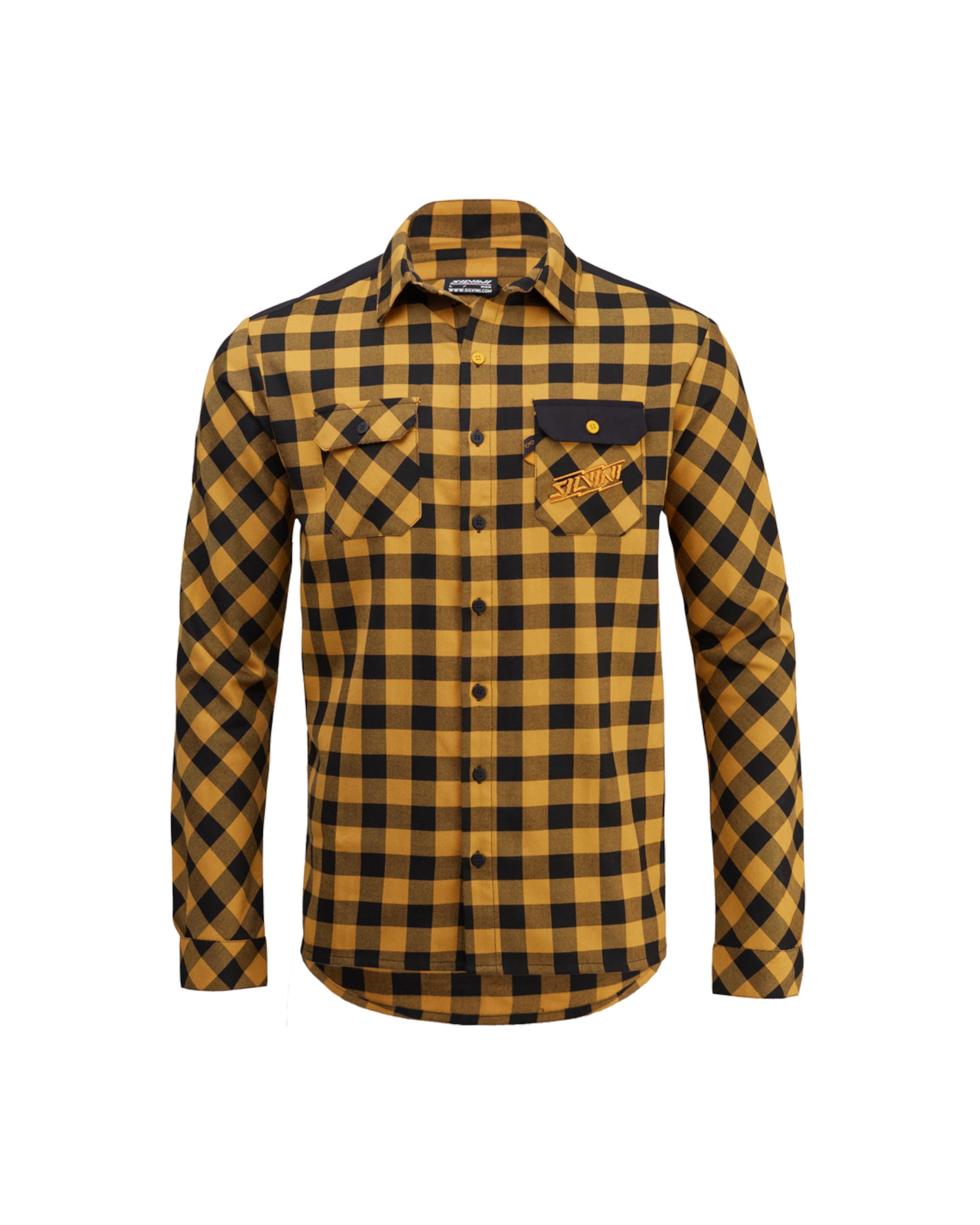 Marškiniai Silvini Farini / Black Yellow