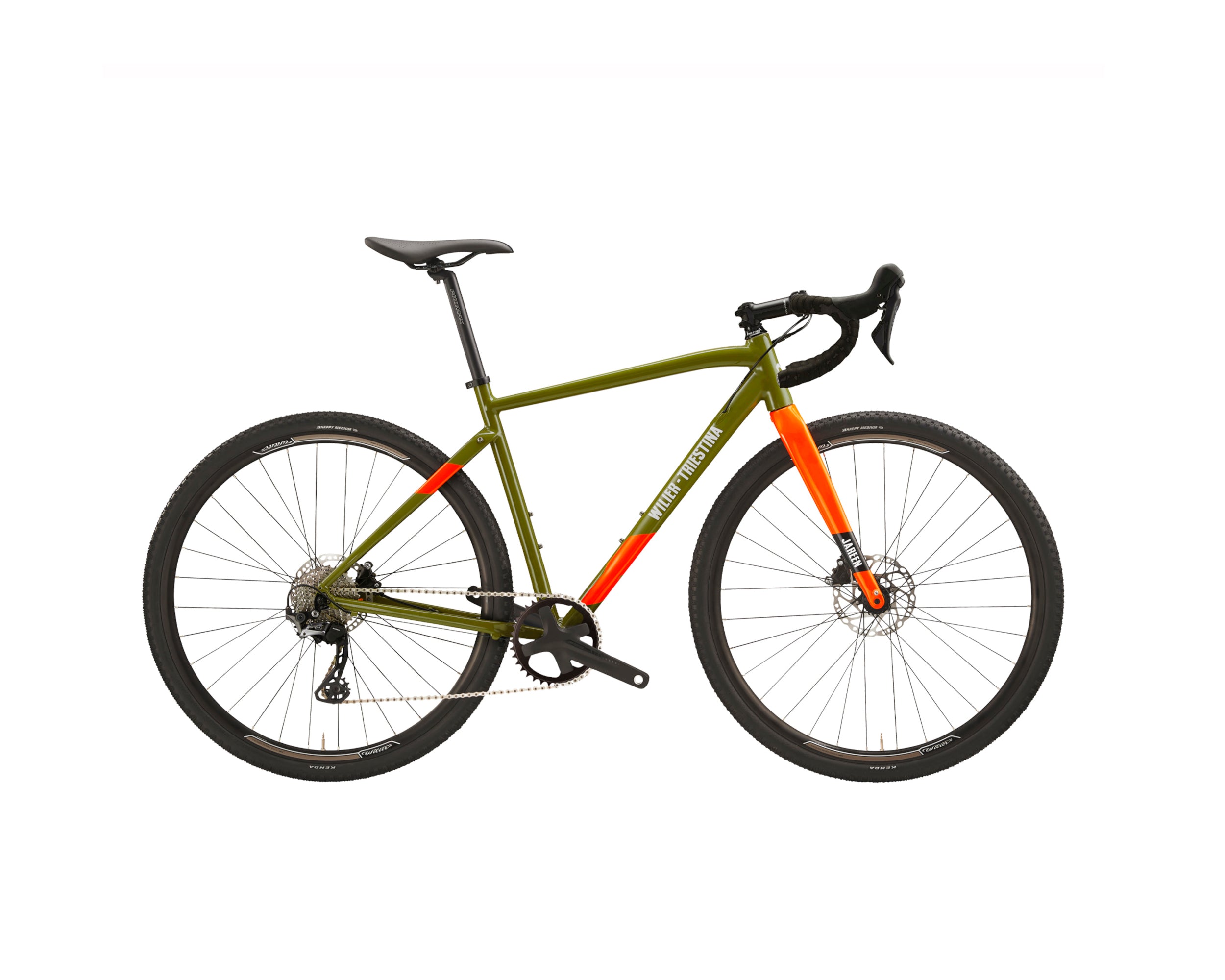 Dviratis Wilier Jareen GRX 1x11 / Green Orange