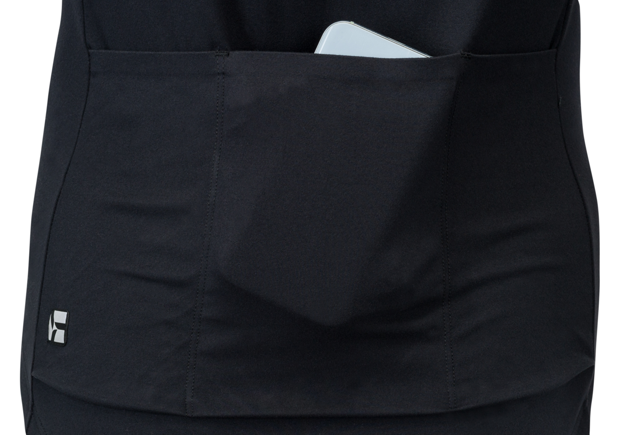 Vyriški marškinėliai Silvini Varano / Black
