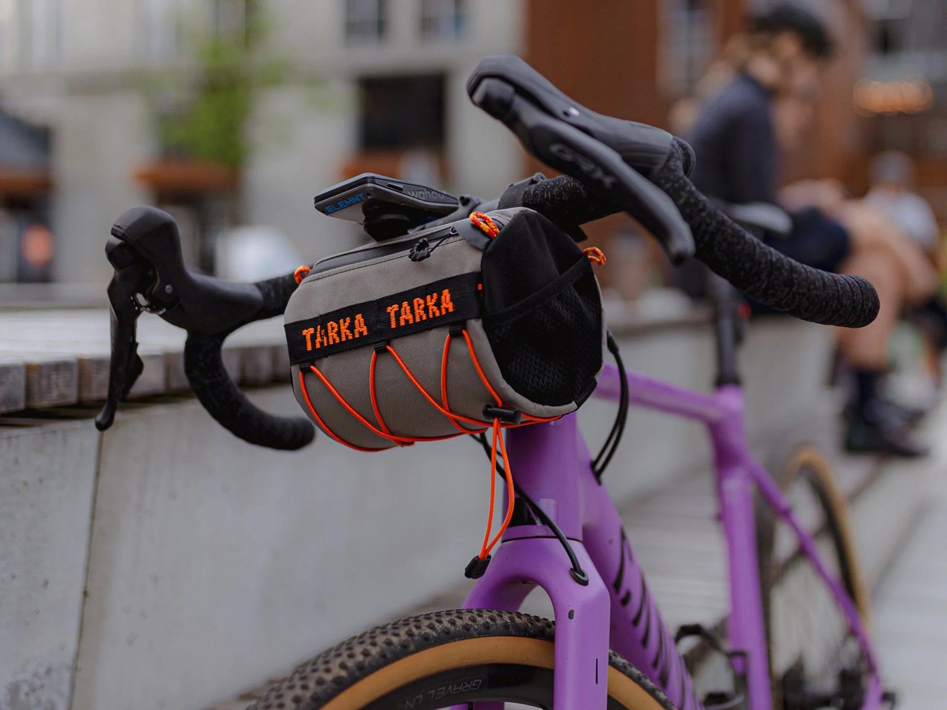 Krepšys TARKA Burrito Bag / Grey Orange