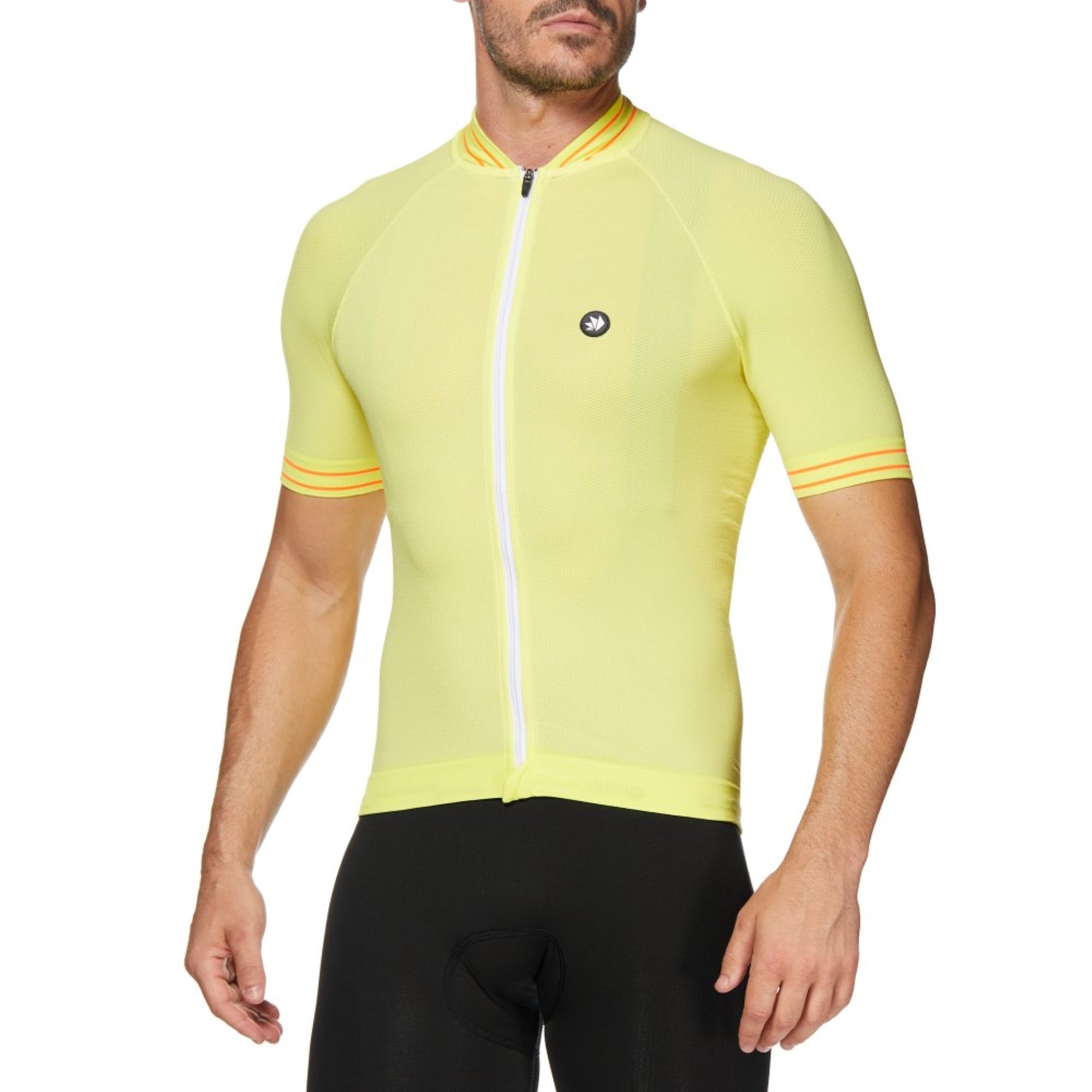 Marškinėliai SIXS Clima / Yellow white