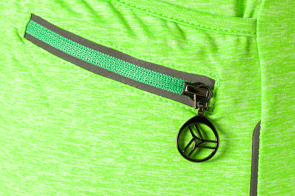 Vyriški marškinėliai Silvini Autore / Lime Green