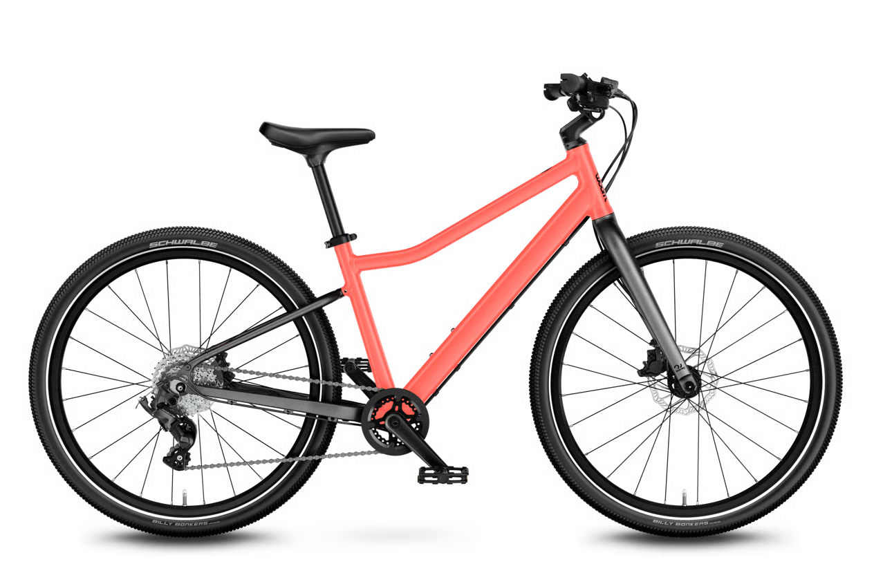 Vaikiškas dviratis Woom EXPLORER 5 / Neon Coral