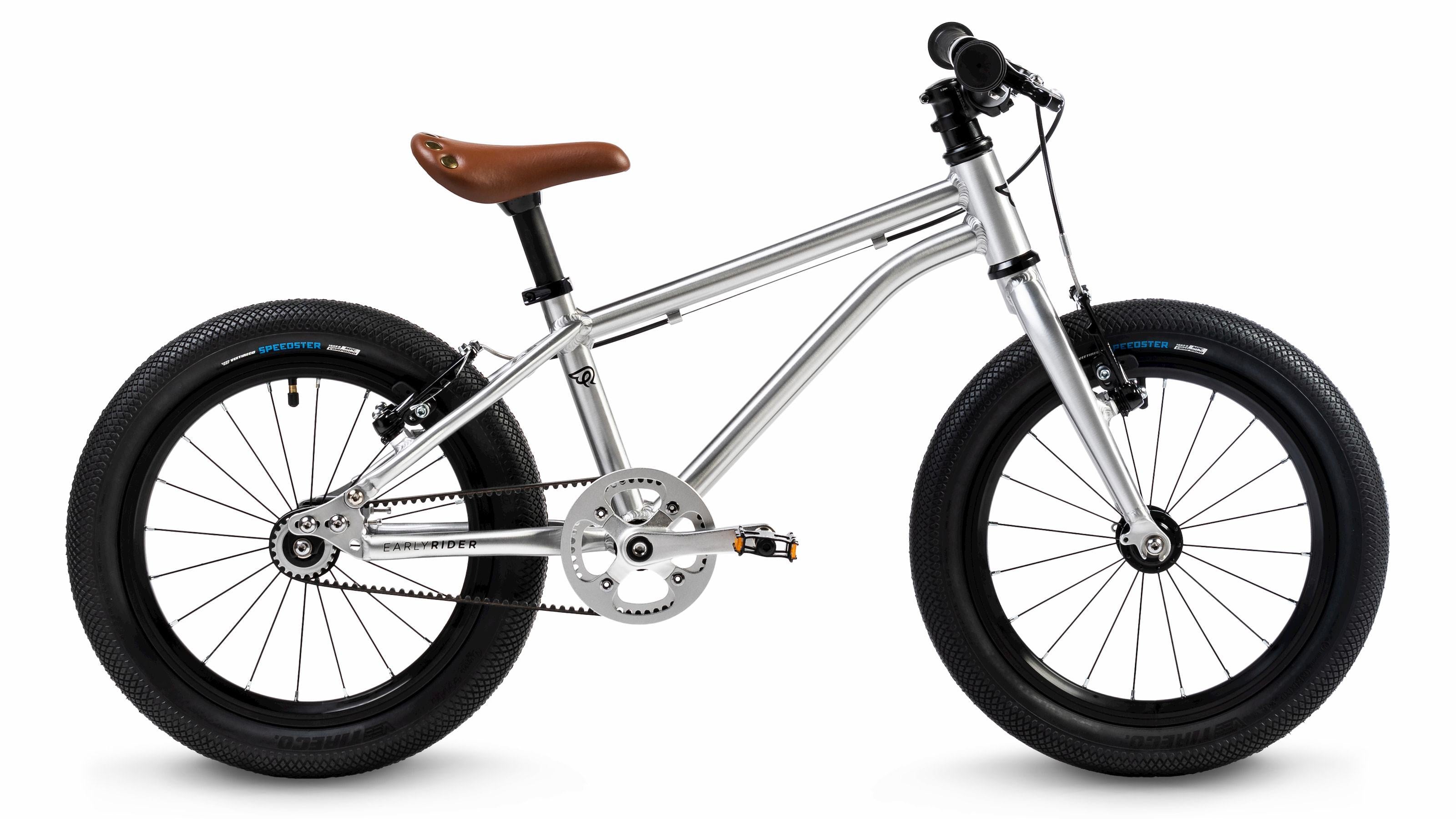 Vaikiškas dviratis Early Rider Belter 16" / Brushed Aluminium