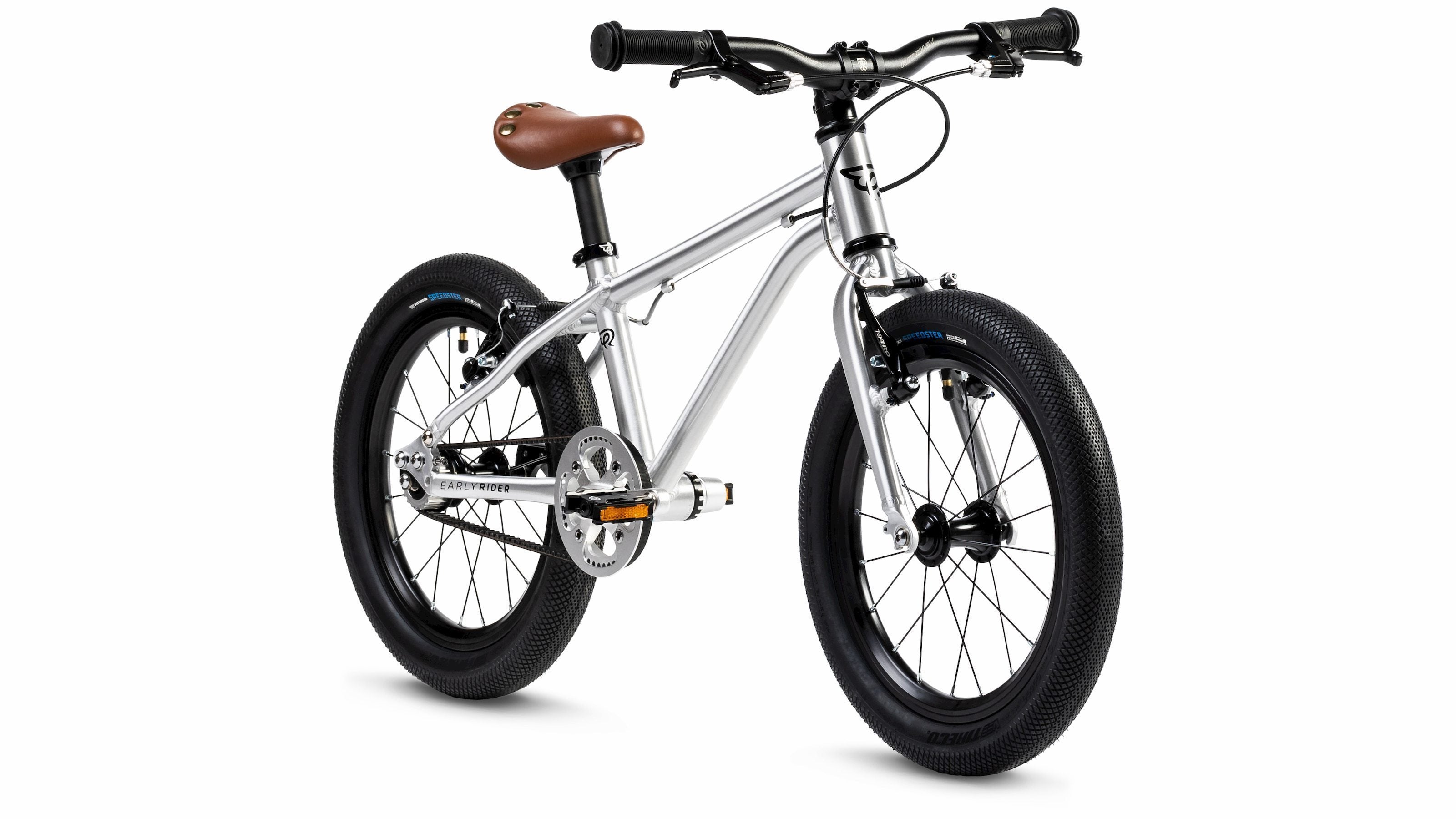 Vaikiškas dviratis Early Rider Belter 16" / Brushed Aluminium