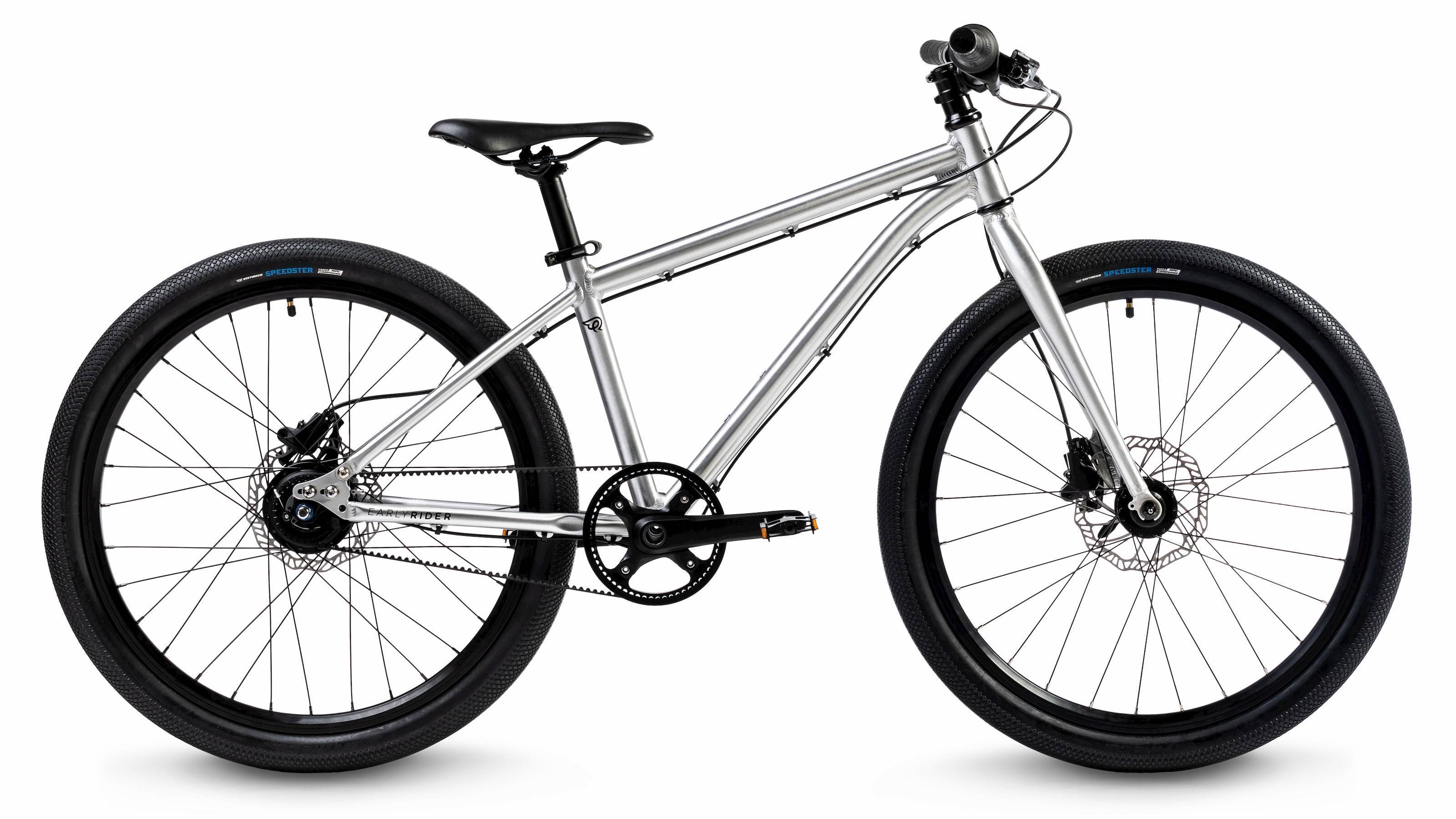 Vaikiškas dviratis Early Rider Belter 24" / Brushed Aluminium