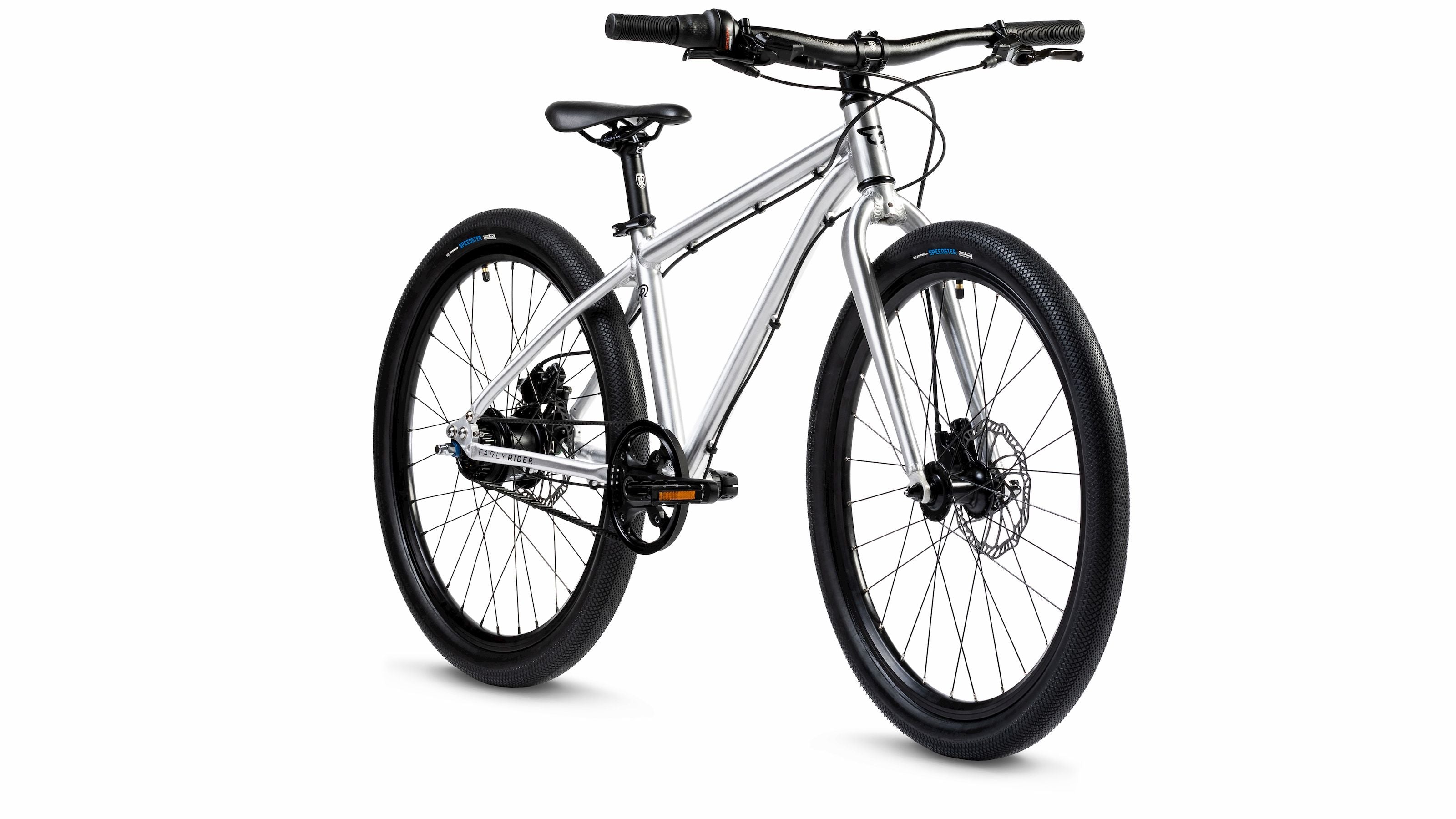 Vaikiškas dviratis Early Rider Belter 24" / Brushed Aluminium