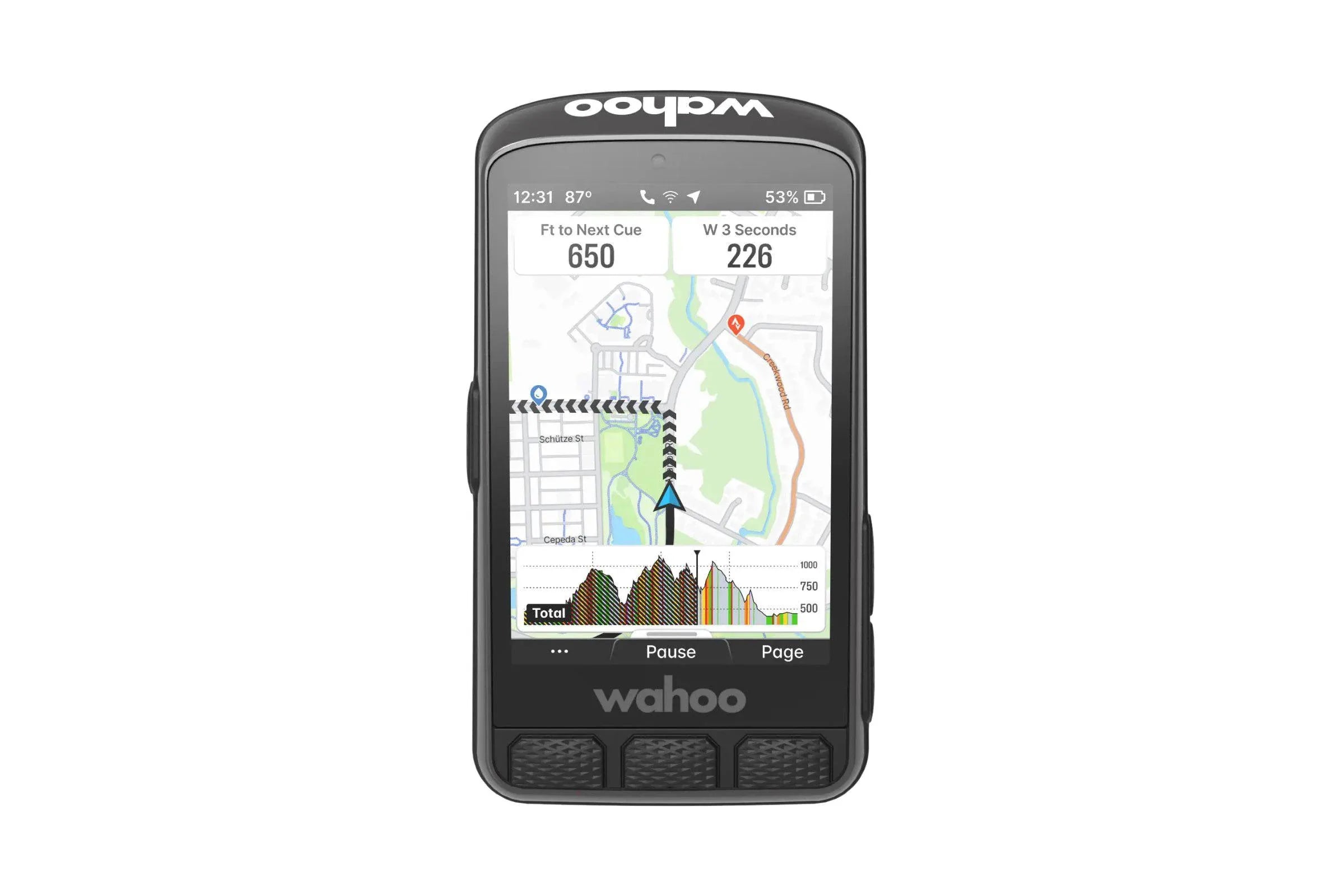 Dviračio kompiuteris Wahoo ELEMNT ACE GPS