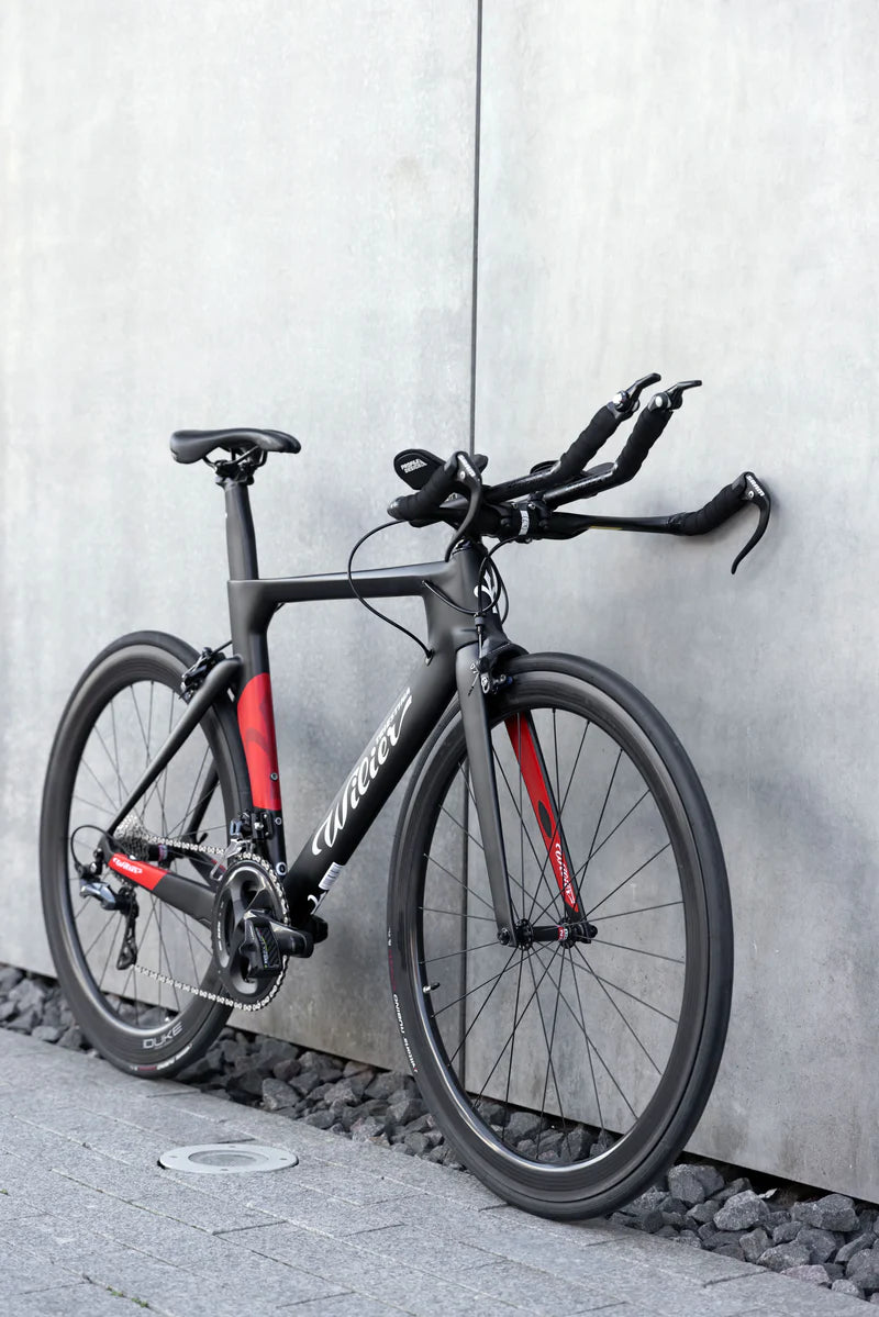 Dviratis Wilier Time Trial (naudotas) / Black Red