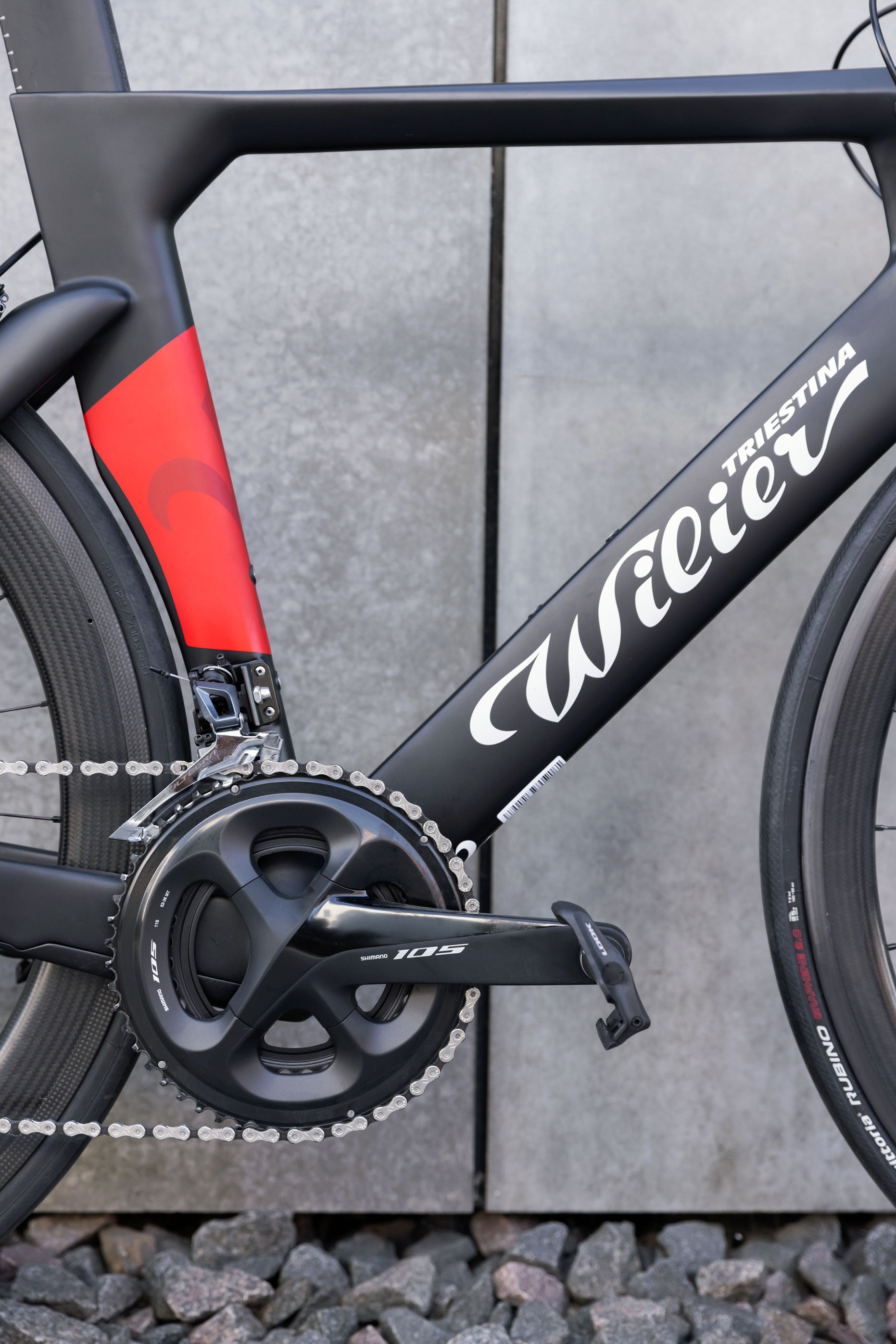 Wilier Time Trial / Black Red