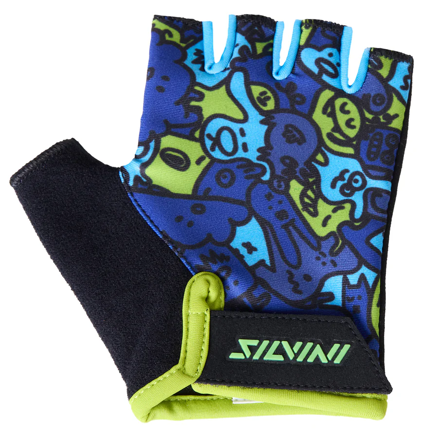 Vaikiškos pirštinės Silvini Locri / Blue Neon