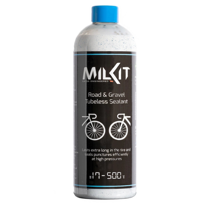 milKit Road & Gravel Tubeless Sealant bottle 500 ml bekamerinių padangų sandariklis