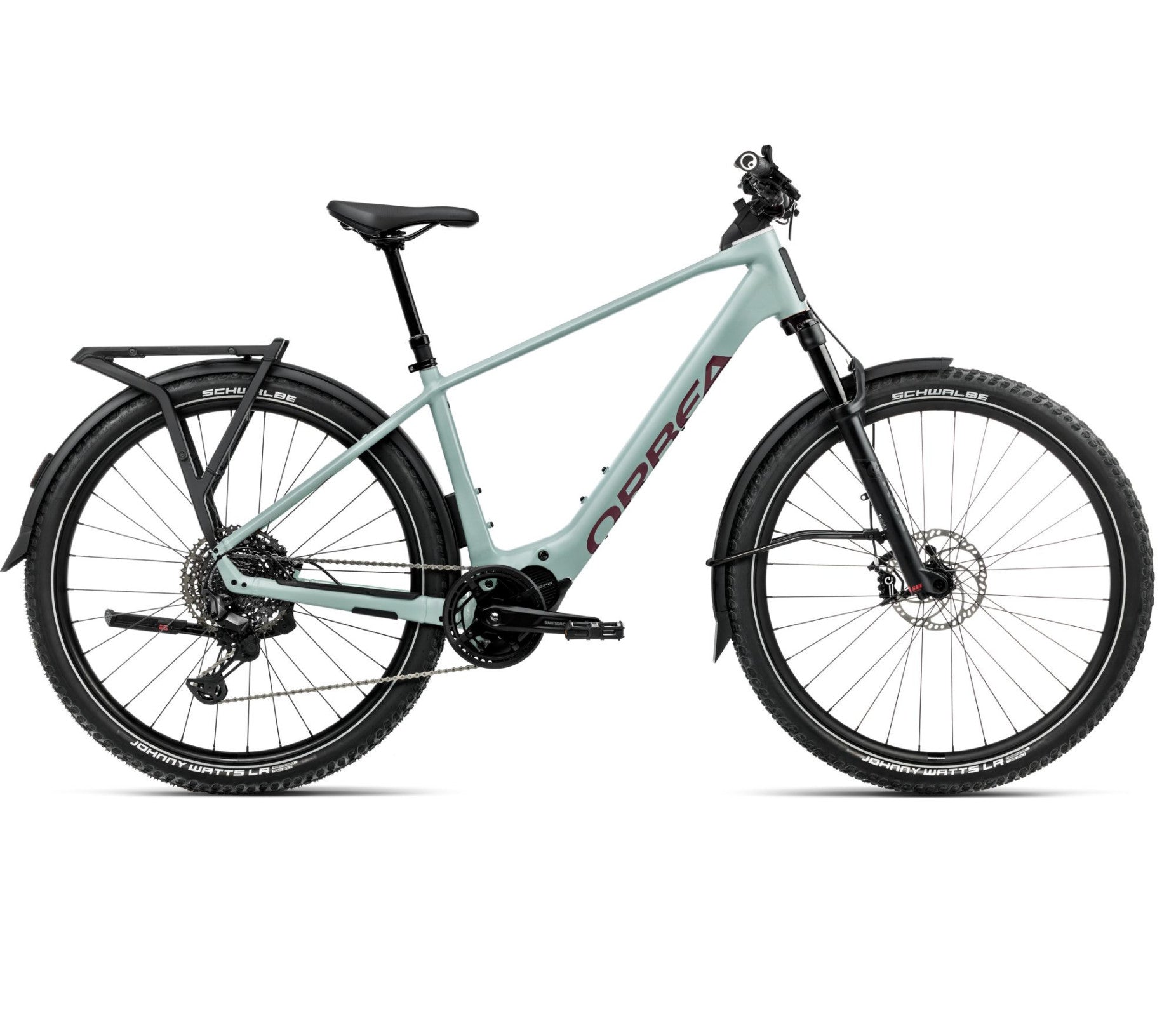 Elektrinis dviratis Orbea KEMEN ADV 10 / Blue Stone (Matt) - Burgundy (Gloss)