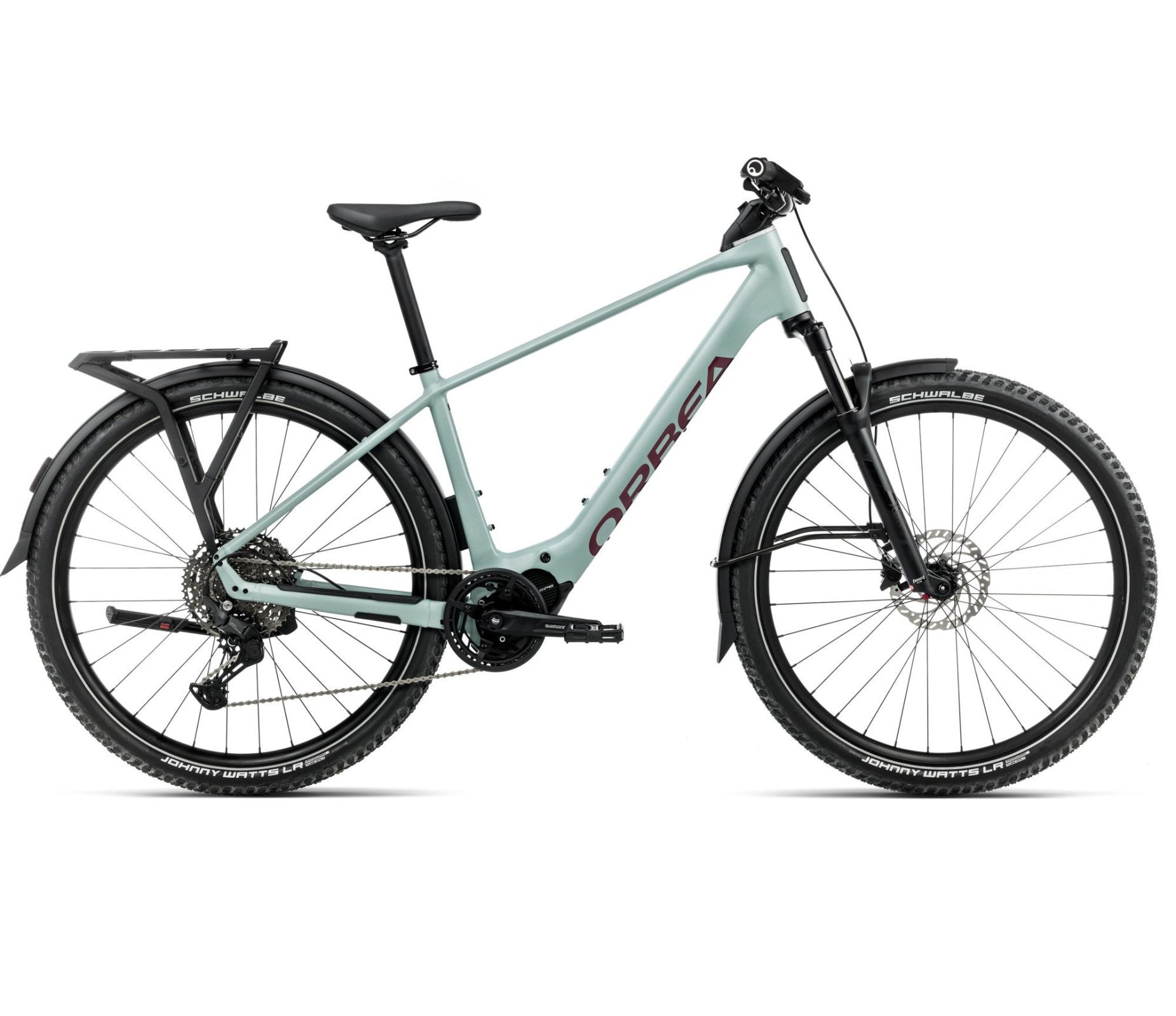 Elektrinis dviratis Orbea KEMEN ADV 20 / Blue Stone (Matt) - Burgundy (Gloss)