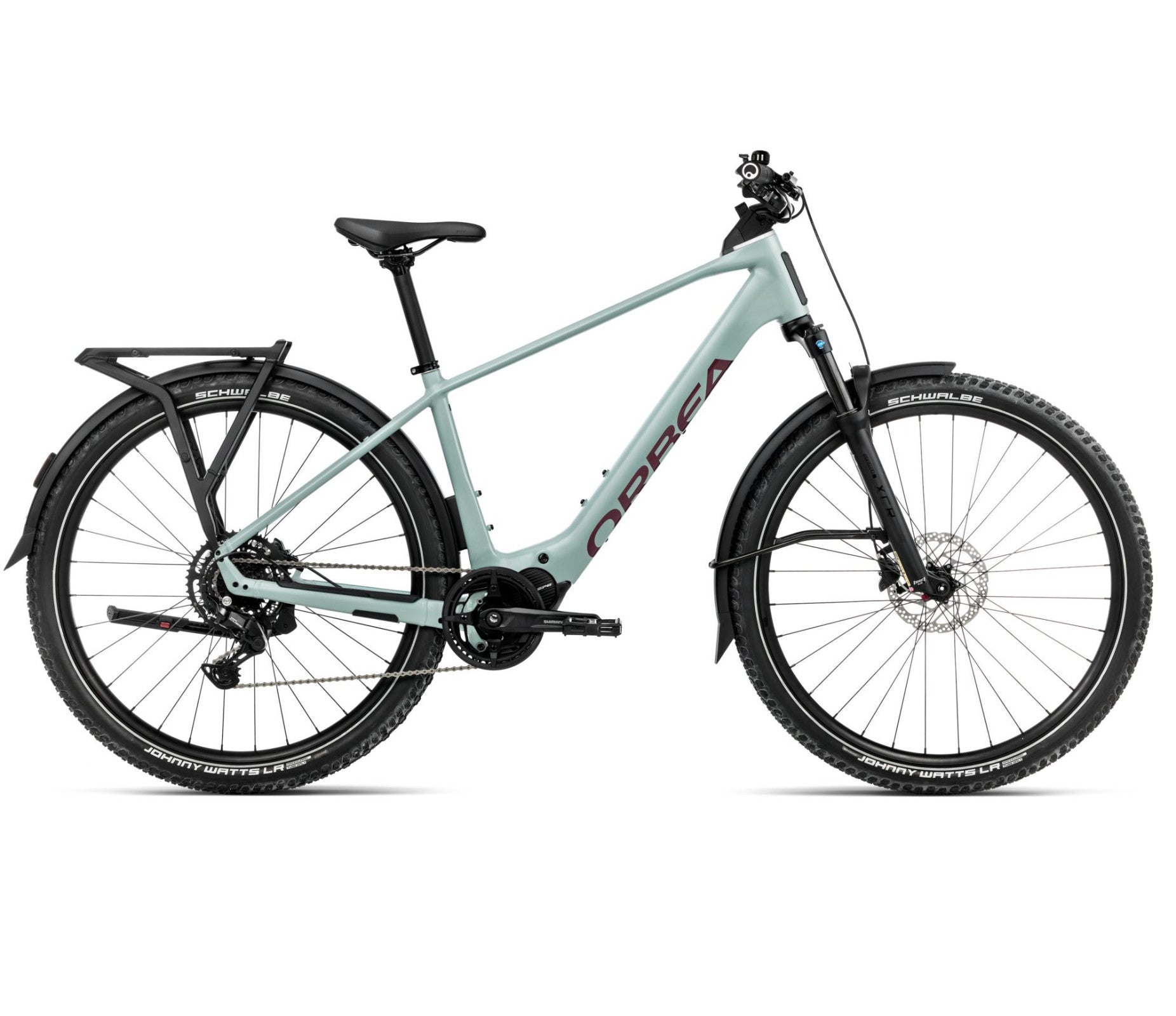 Elektrinis dviratis Orbea KEMEN ADV 30 / Blue Stone (Matt) - Burgundy (Gloss)