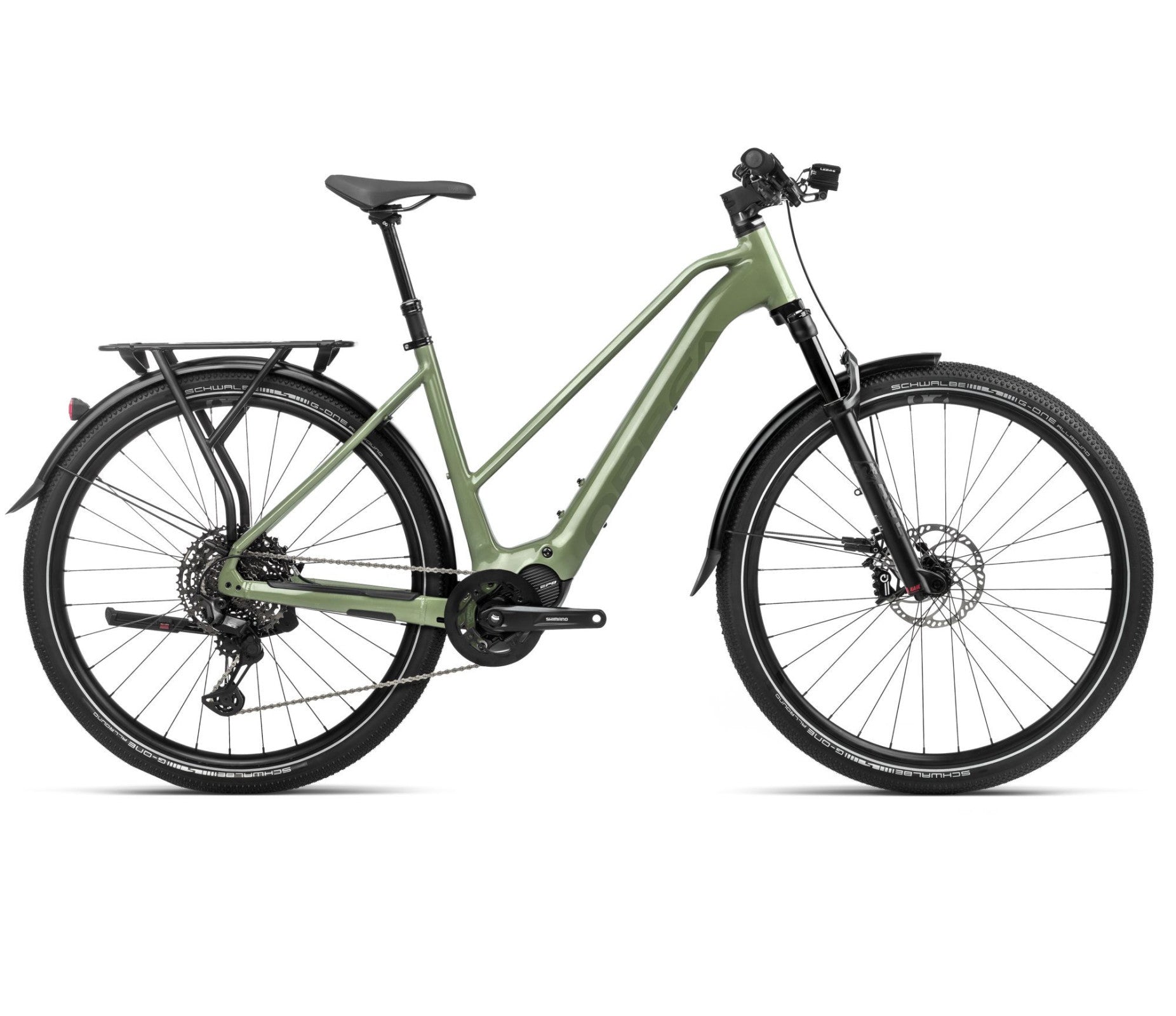 Elektrinis dviratis Orbea KEMEN MID 10 / Urban Green (Gloss-Matt)