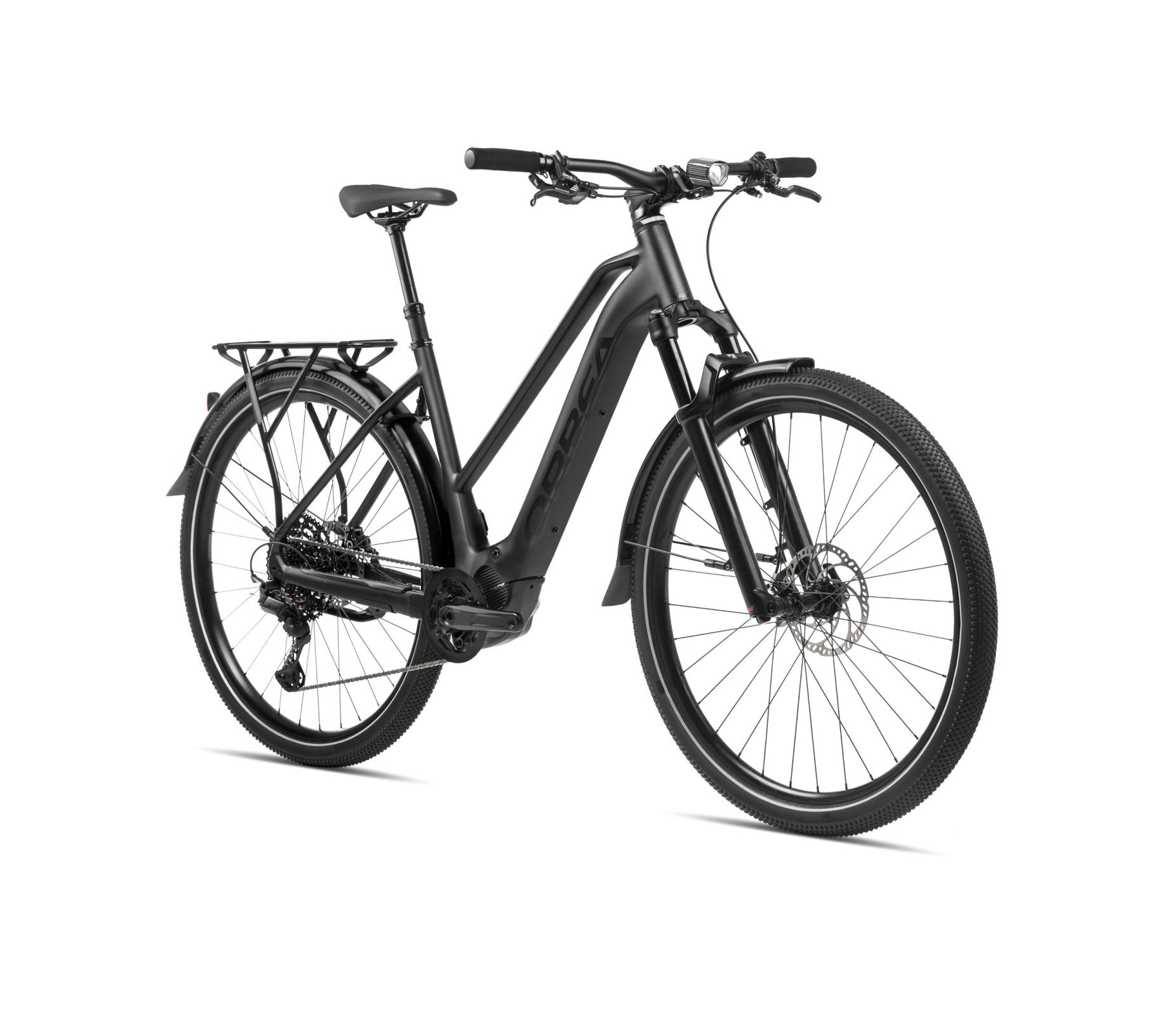 Elektrinis dviratis Orbea KEMEN MID 30 / Metallic Night Black (Matt-Gloss)