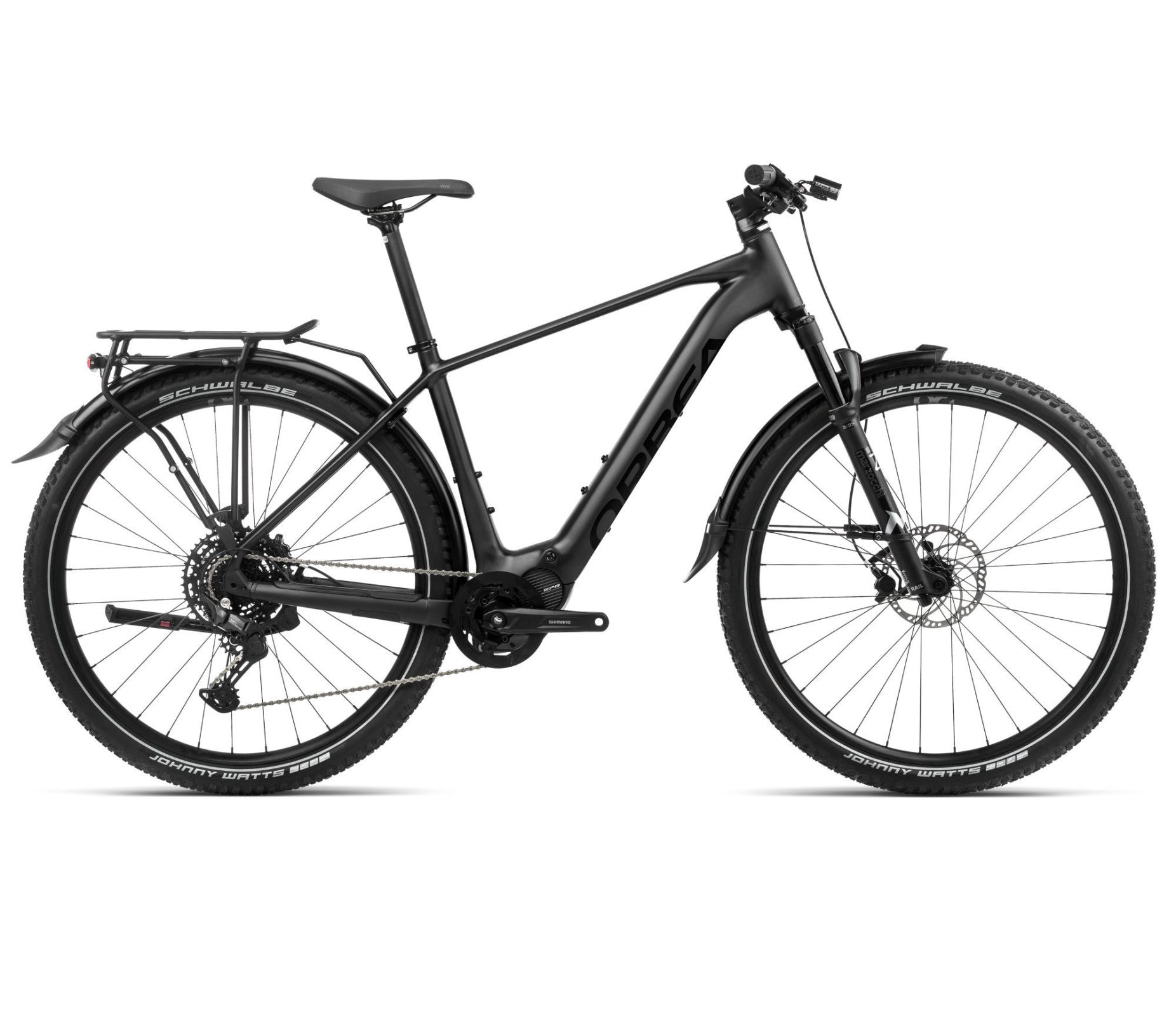 Elektrinis dviratis Orbea KEMEN SUV 30 / Metallic Night Black (Matt-Gloss)