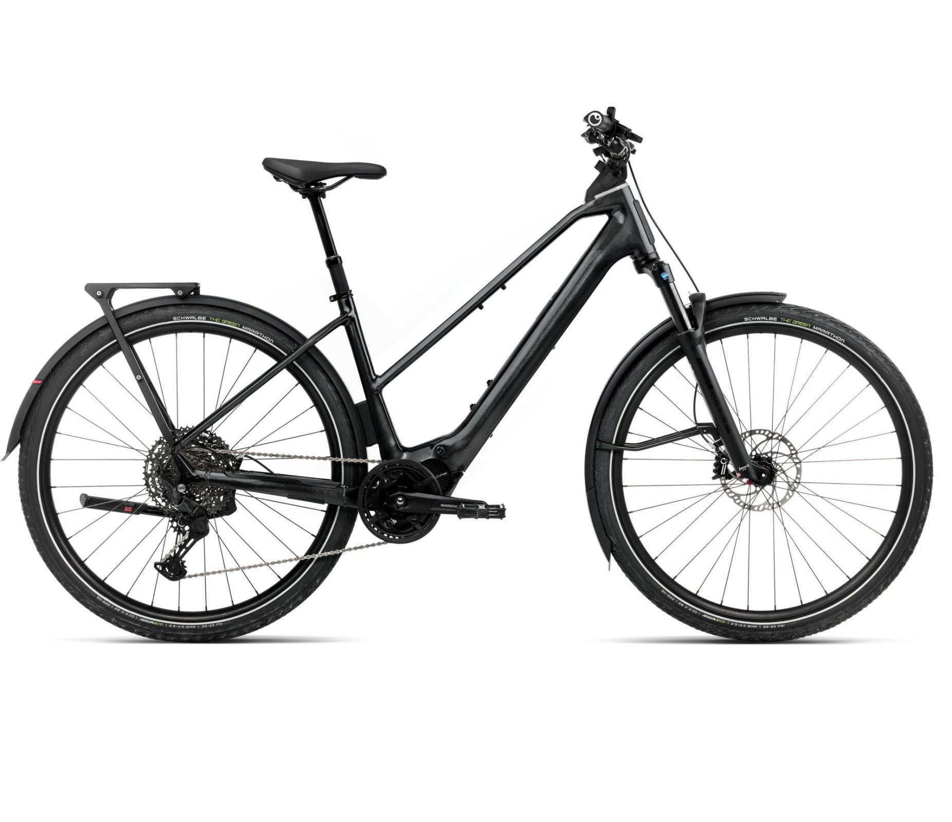 Elektrinis dviratis Orbea KEMEN TOUR 10 MID / Diamond Black (Gloss)