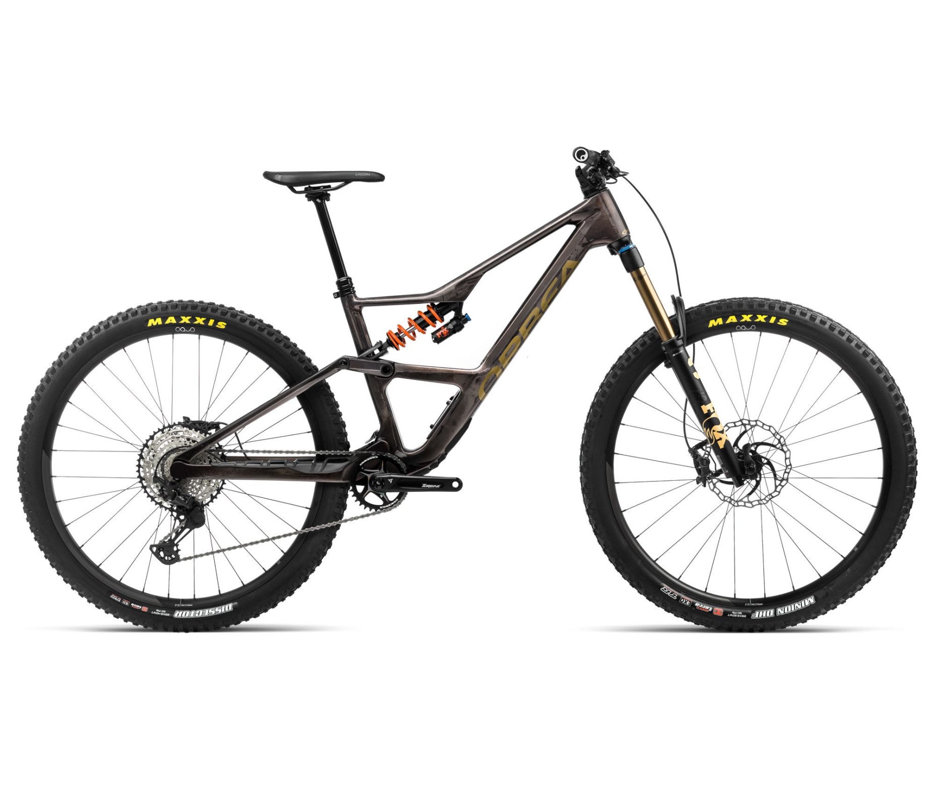 Dviratis Orbea OCCAM LT M10 / Cosmic Carbon View - Metallic Olive Green (Gloss)