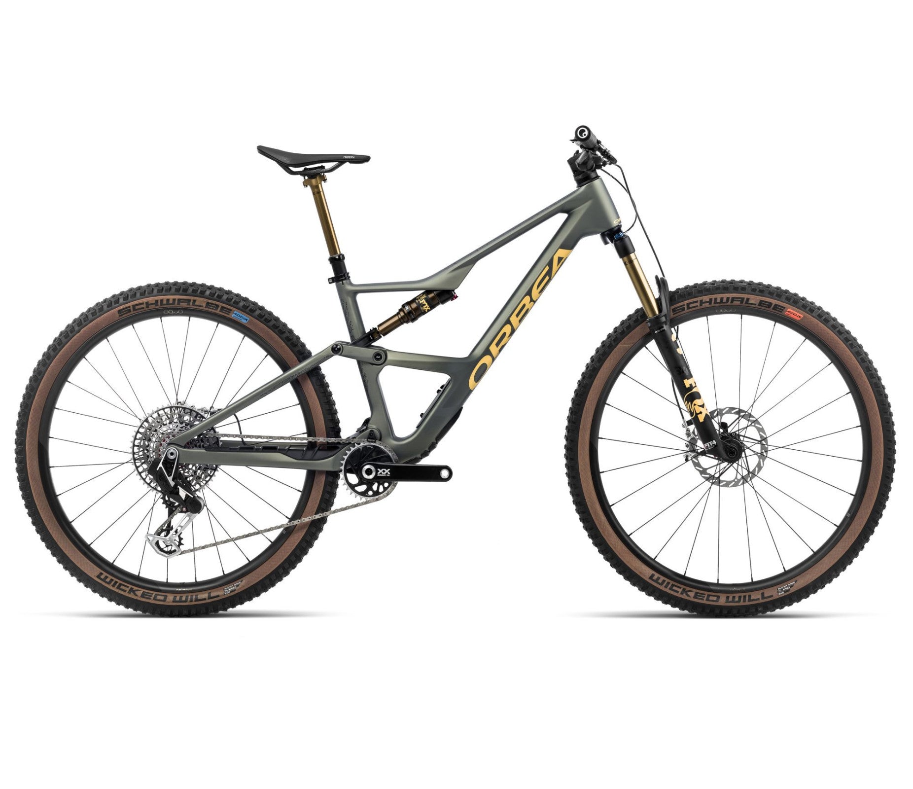 Dviratis Orbea OCCAM SL M-LTD / Spaceship Green - Corn Yellow (Matt)