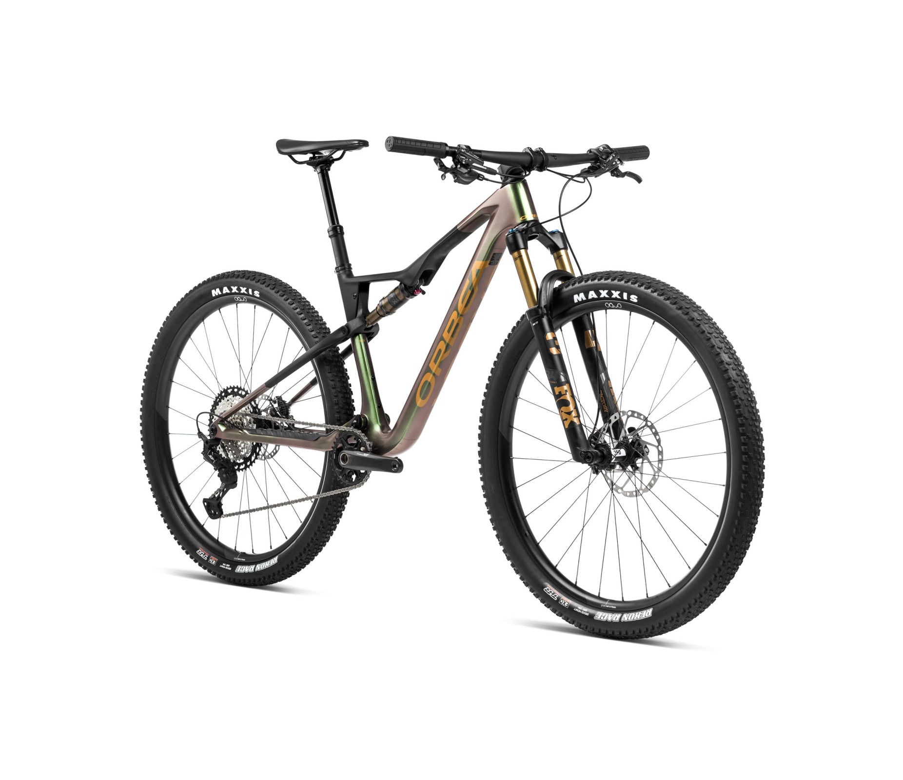 Dviratis Orbea OIZ M21 / Chameleon Goblin Green  (Gloss)-Black (Matt)