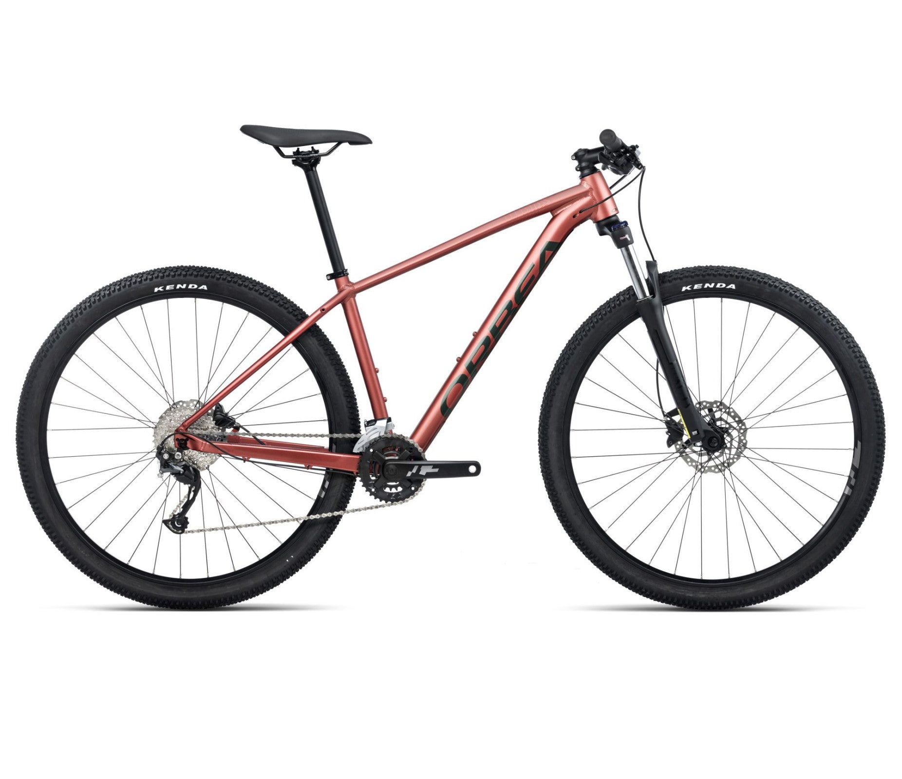 Dviratis Orbea ONNA 29 40 / Terracotta Red (Matt) - Green (Gloss)