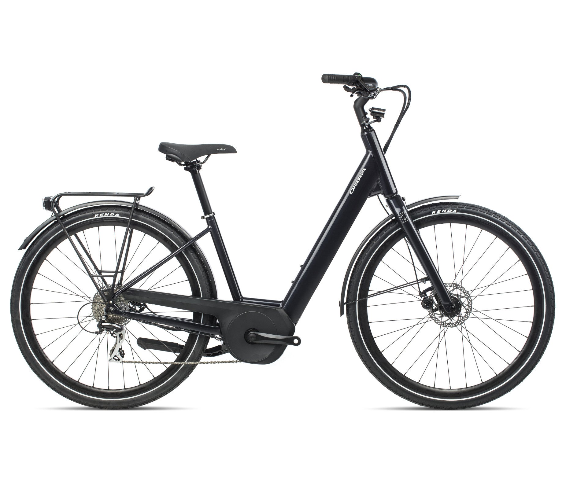 Orbea OPTIMA E50 20mph Night Black (Gloss) - elektrinis miesto dviratis