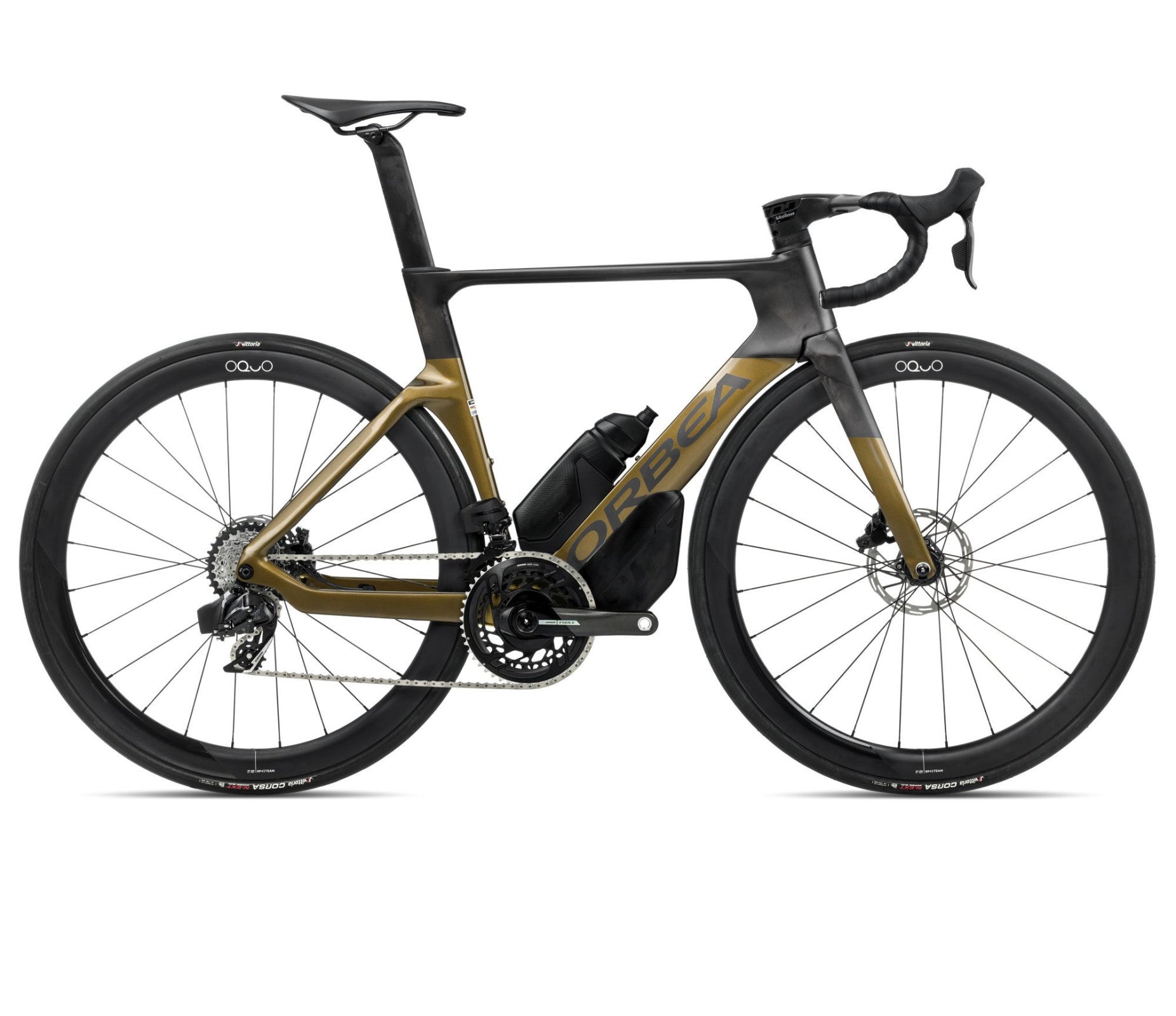 Dviratis Orbea ORCA AERO M21eLTD / Olive Green (Gloss) - Carbon Raw (Matt)