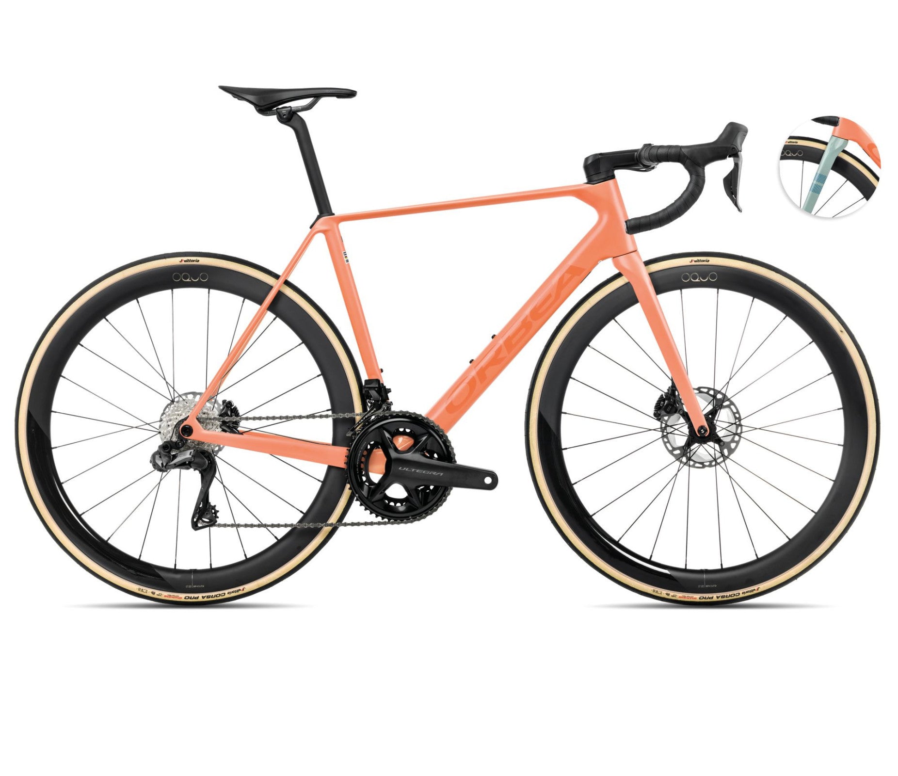 Dviratis Orbea ORCA M20iLTD / Orange Cloud (Matt) - Stone Blue (Matt-Gloss)