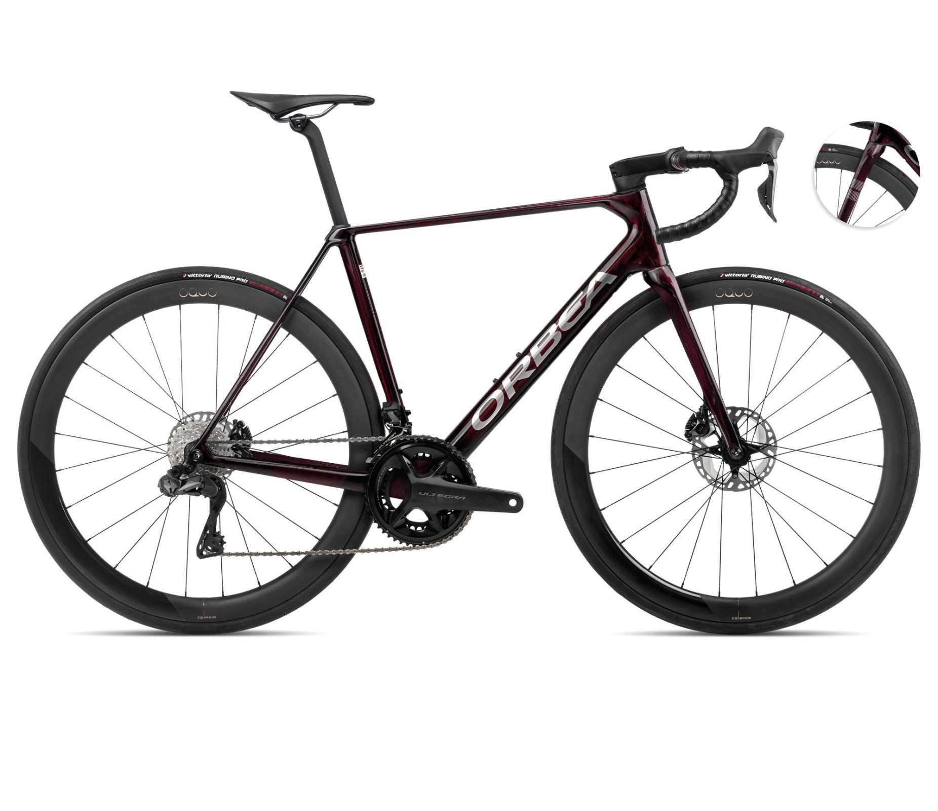 Dviratis Orbea ORCA M20iLTD / Wine Red - Titanium (Gloss)