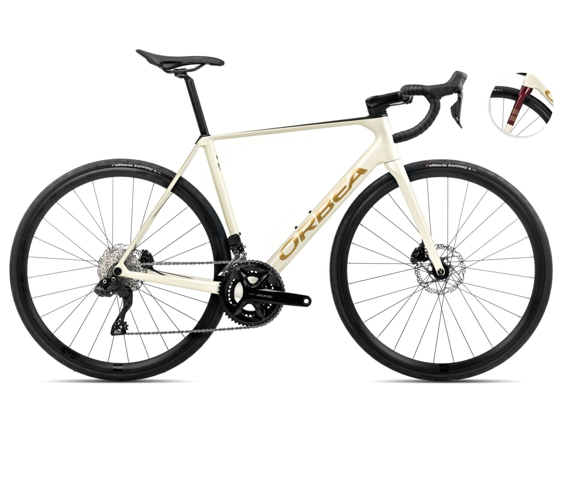 Dviratis Orbea ORCA M30i / Ivory White-Burgundy (Gloss)-Vulcano (Matt)