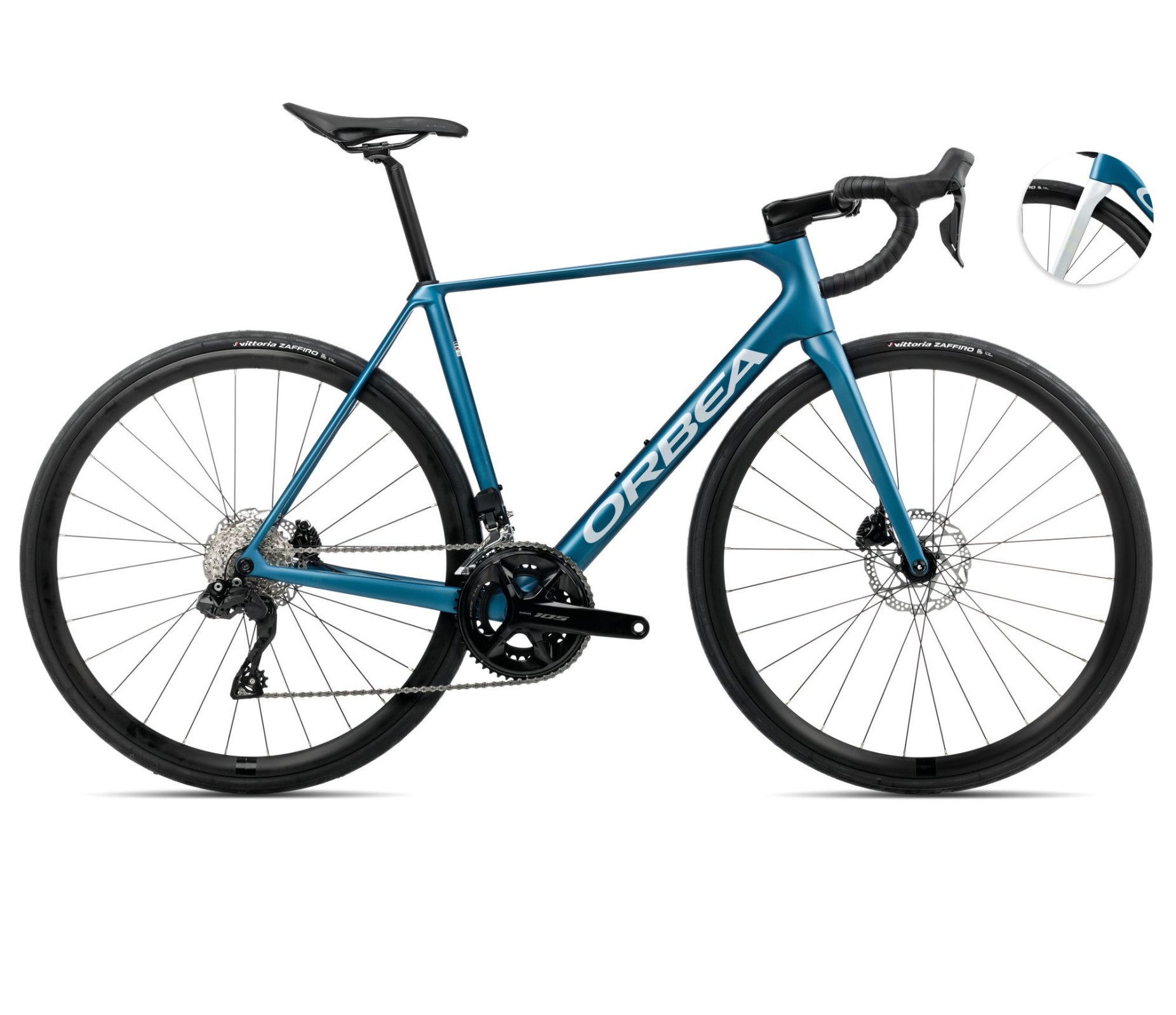 Dviratis Orbea ORCA M30i / Slate Blue - Halo Silver (Matt)
