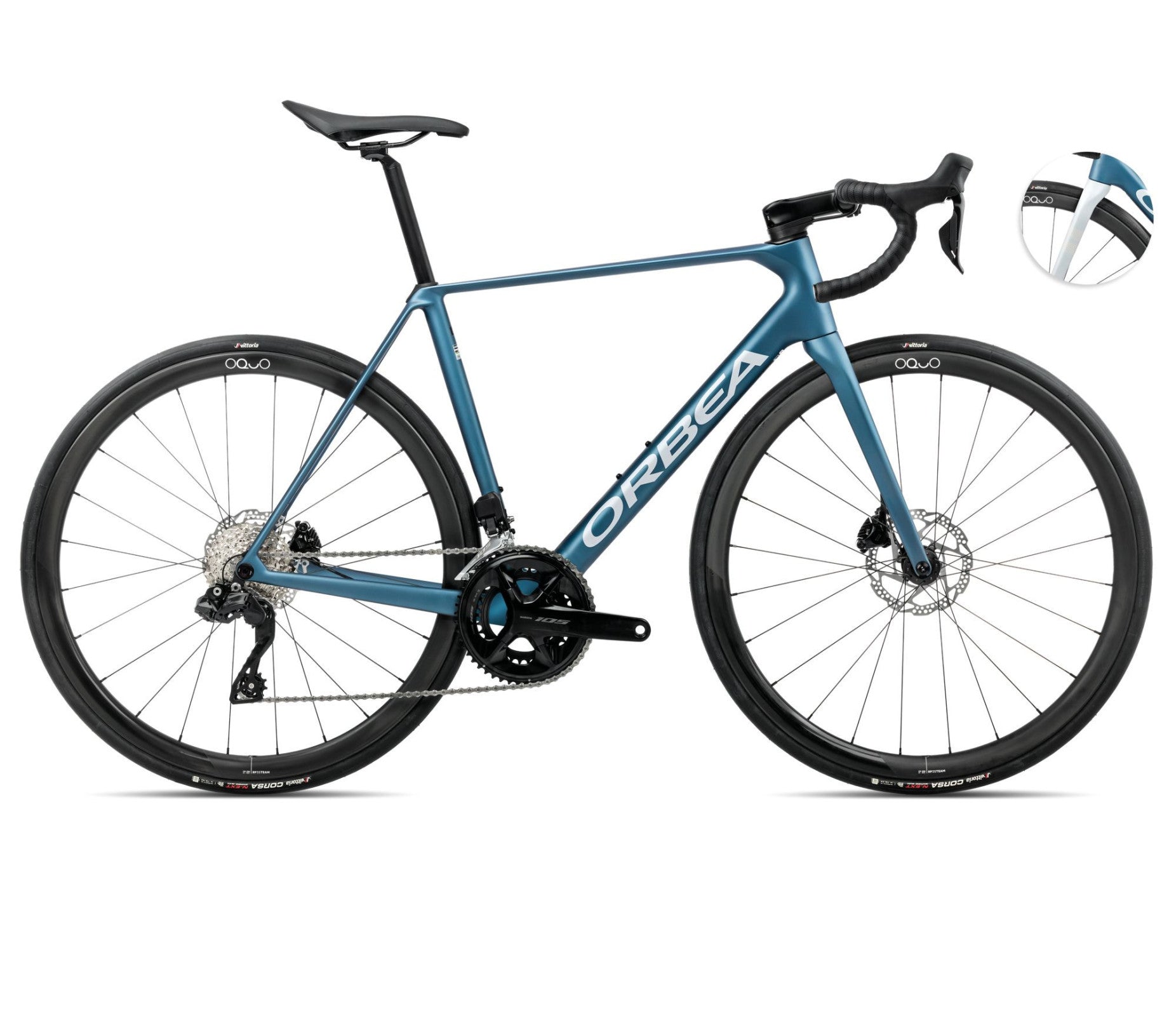 Dviratis Orbea ORCA M35i / Slate Blue-Halo Silver (Matt)