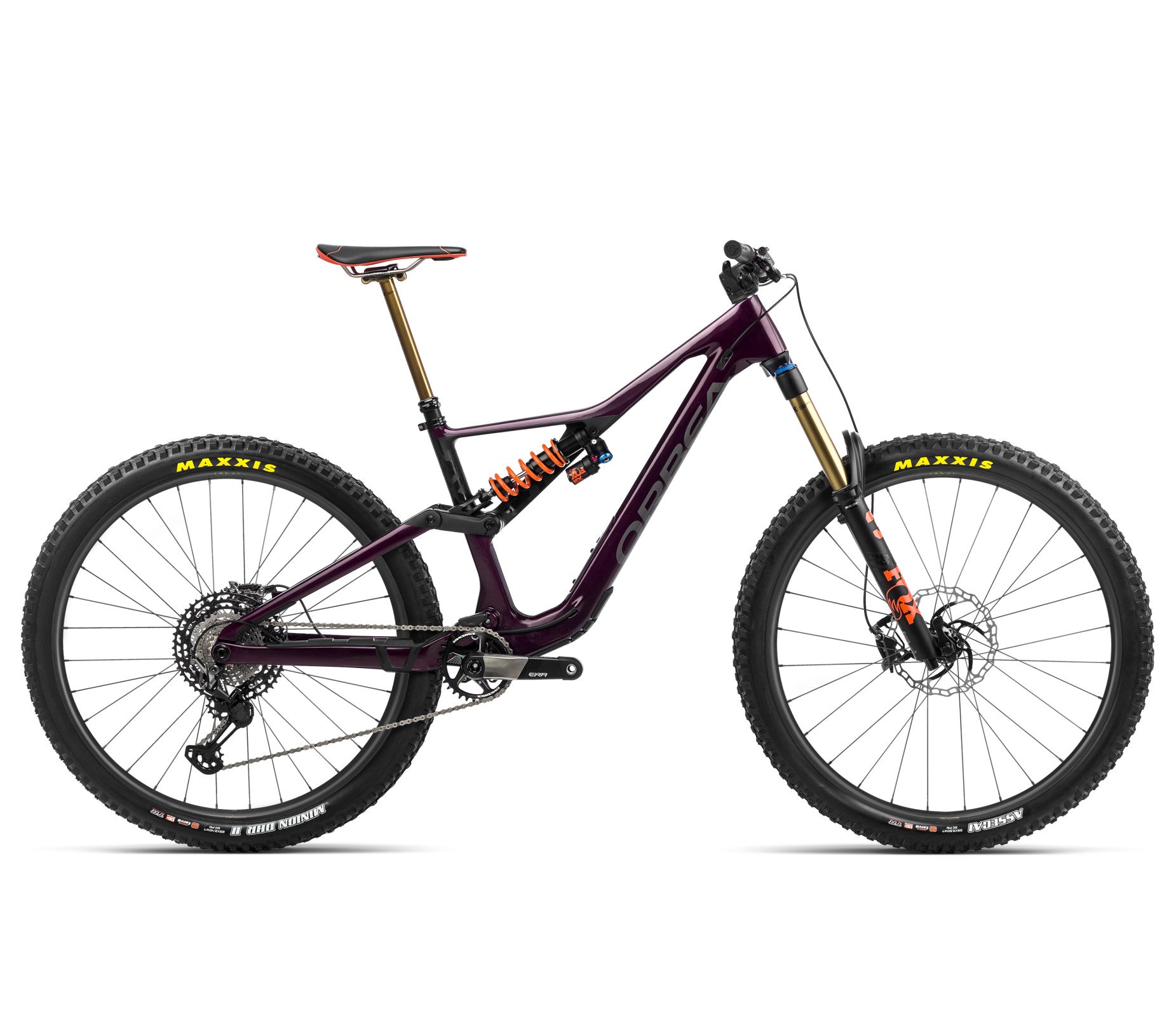 Dviratis Orbea RALLON M-LTD / Metallic Mulberry (Gloss) -Black (Matt)