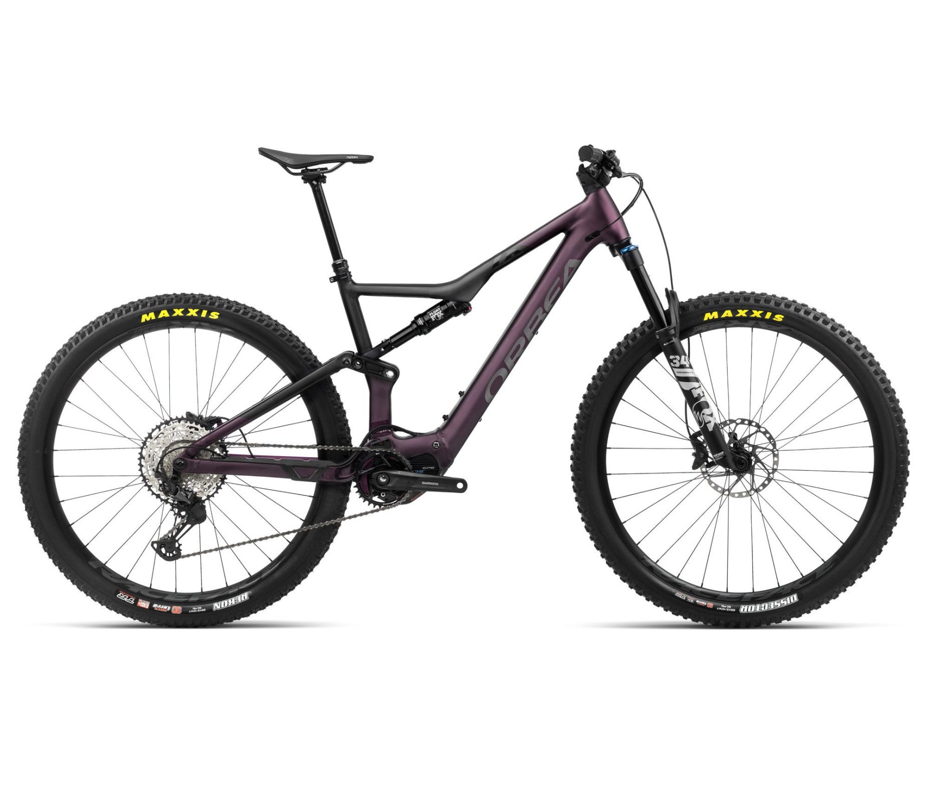 Elektrinis dviratis Orbea RISE H20 / Metallic Mulberry-Black (Matt)
