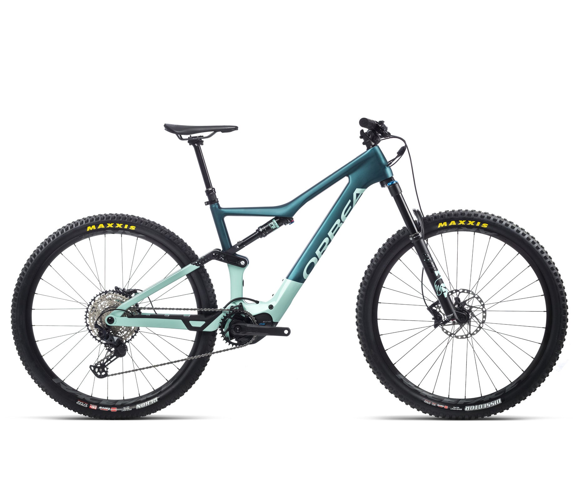 Orbea RISE M20 XL Ice Green (Gloss) - Ocean (Matte)