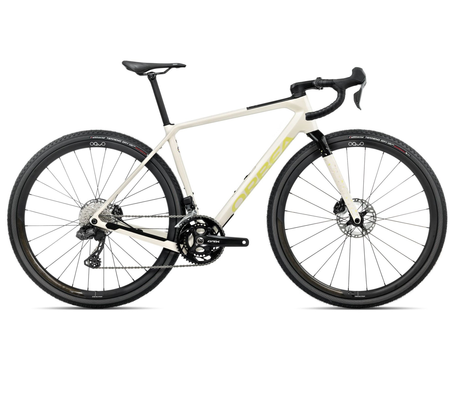 Dviratis Orbea TERRA M20iTEAM / Ivory White - Spicy Lime (Gloss)