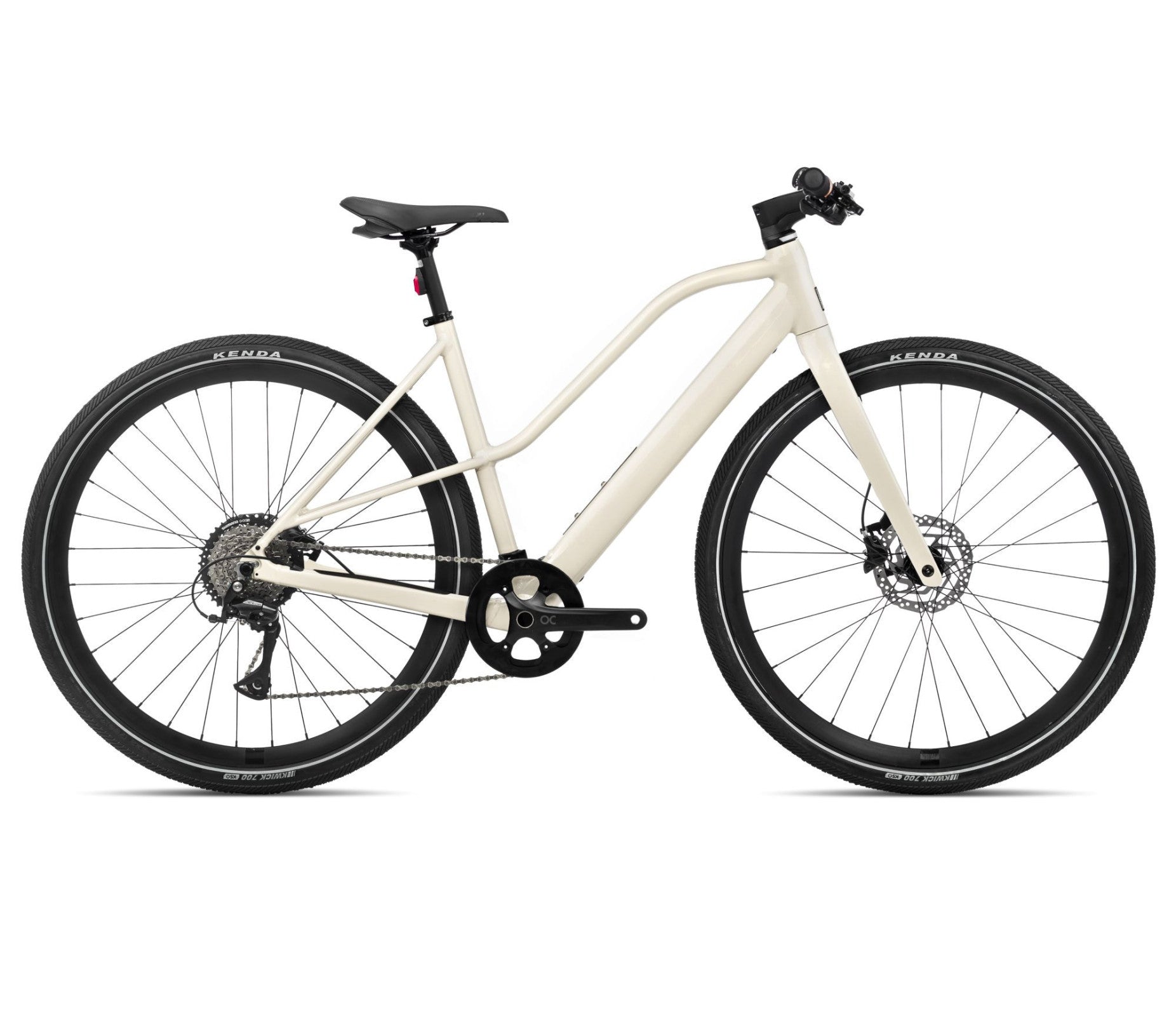 Elektrinis dviratis Orbea VIBE MID H30 / Ivory White (Gloss)