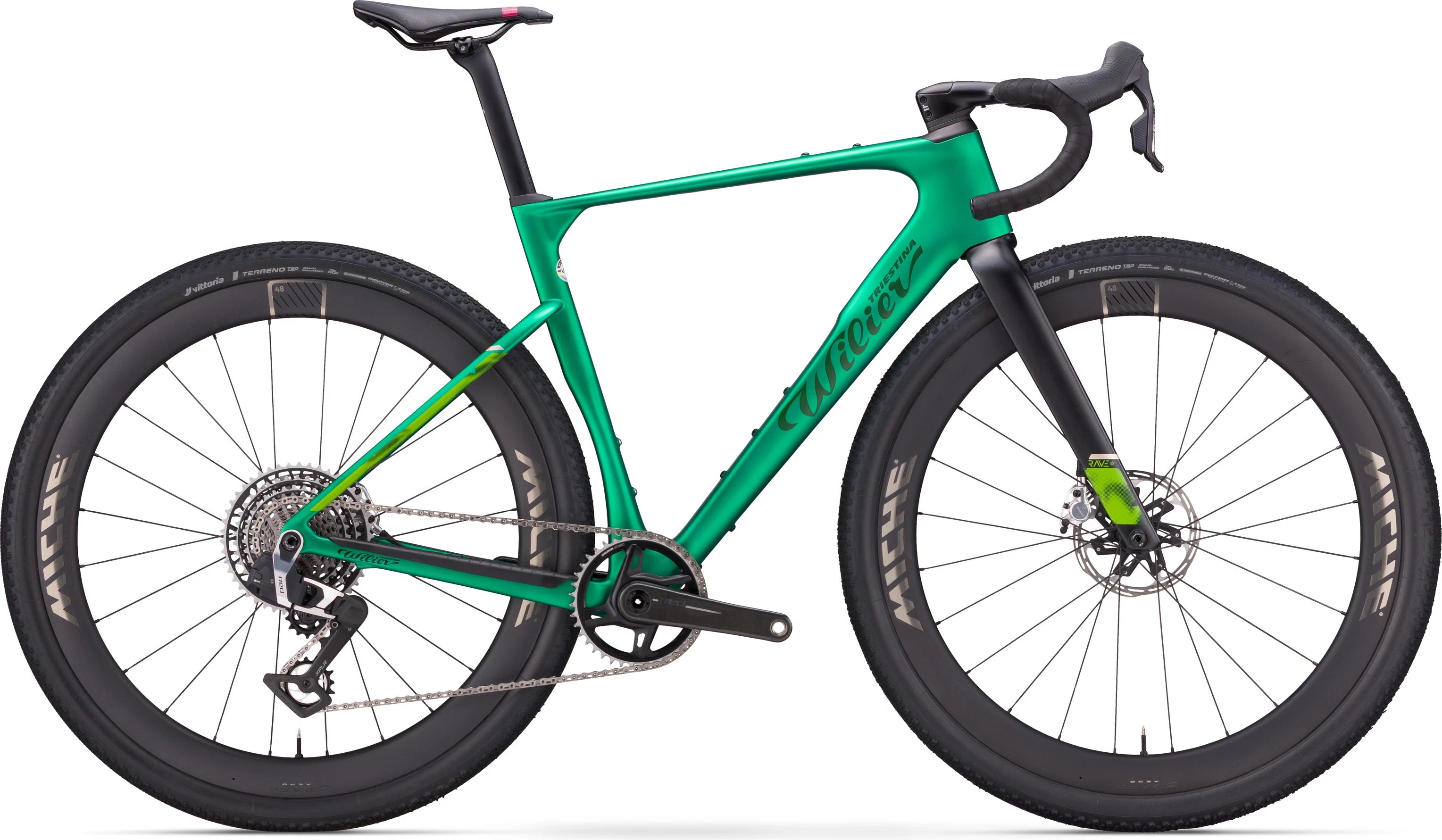 Dviratis Wilier Rave SLR ID2 / Pixel Green Matt