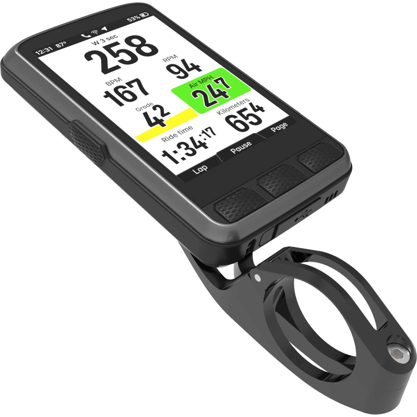 Dviračio kompiuteris Wahoo ELEMNT ACE GPS