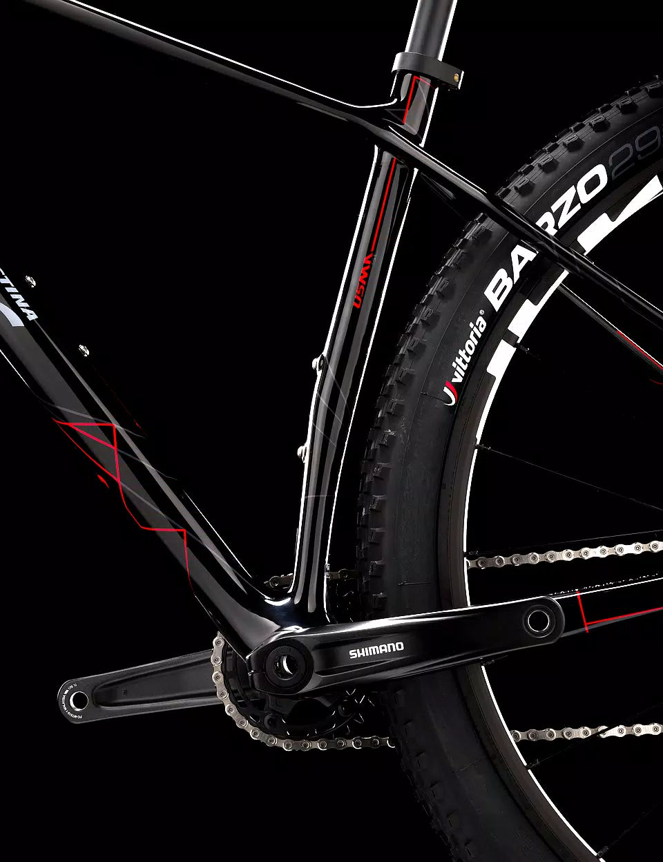 Dviratis Wilier USMA SL XT 2.0 MT501 RECON / Black Grey Glossy