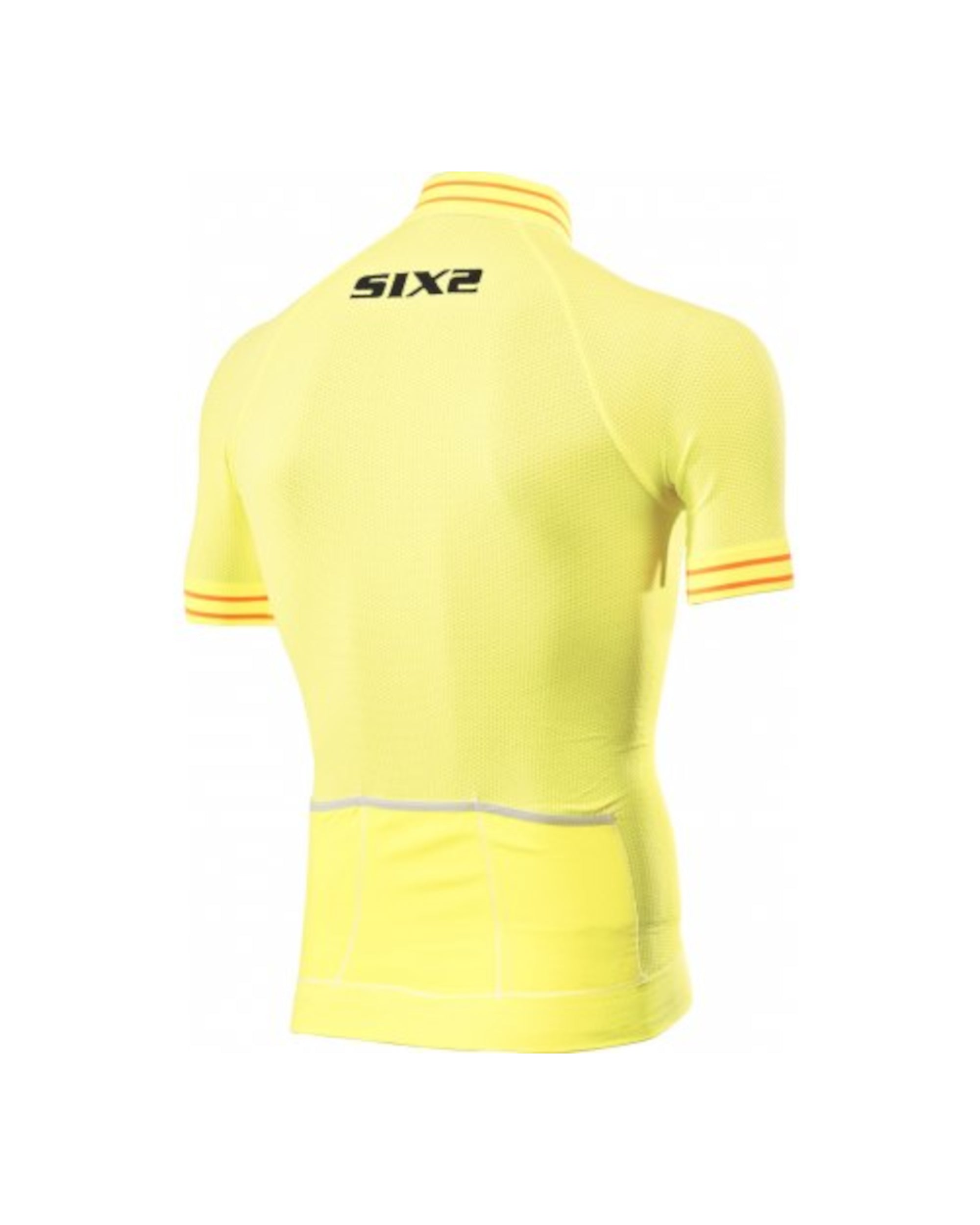 Marškinėliai SIX2 Clima / Yellow white