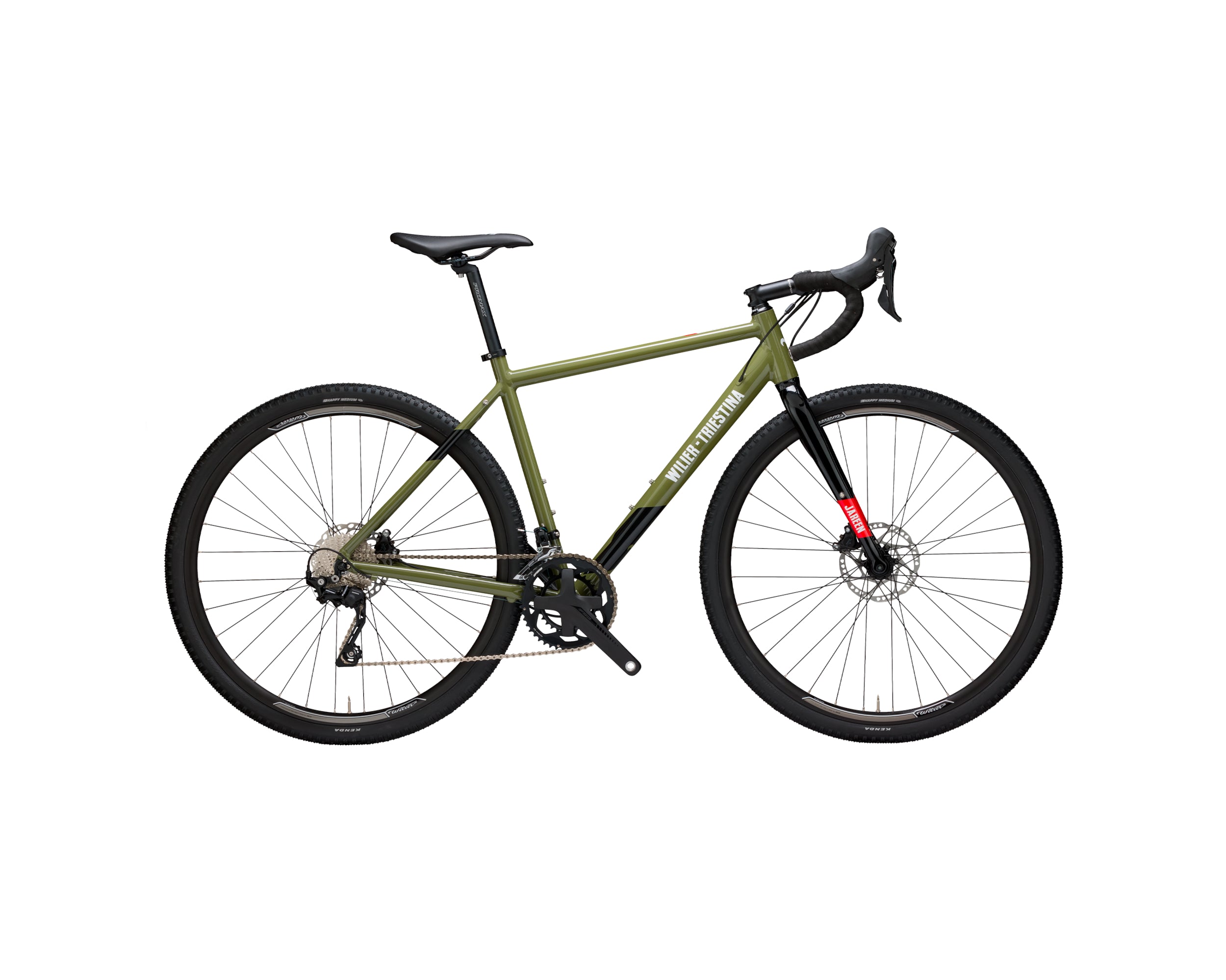 Wilier Jareen dviratis / Green Black